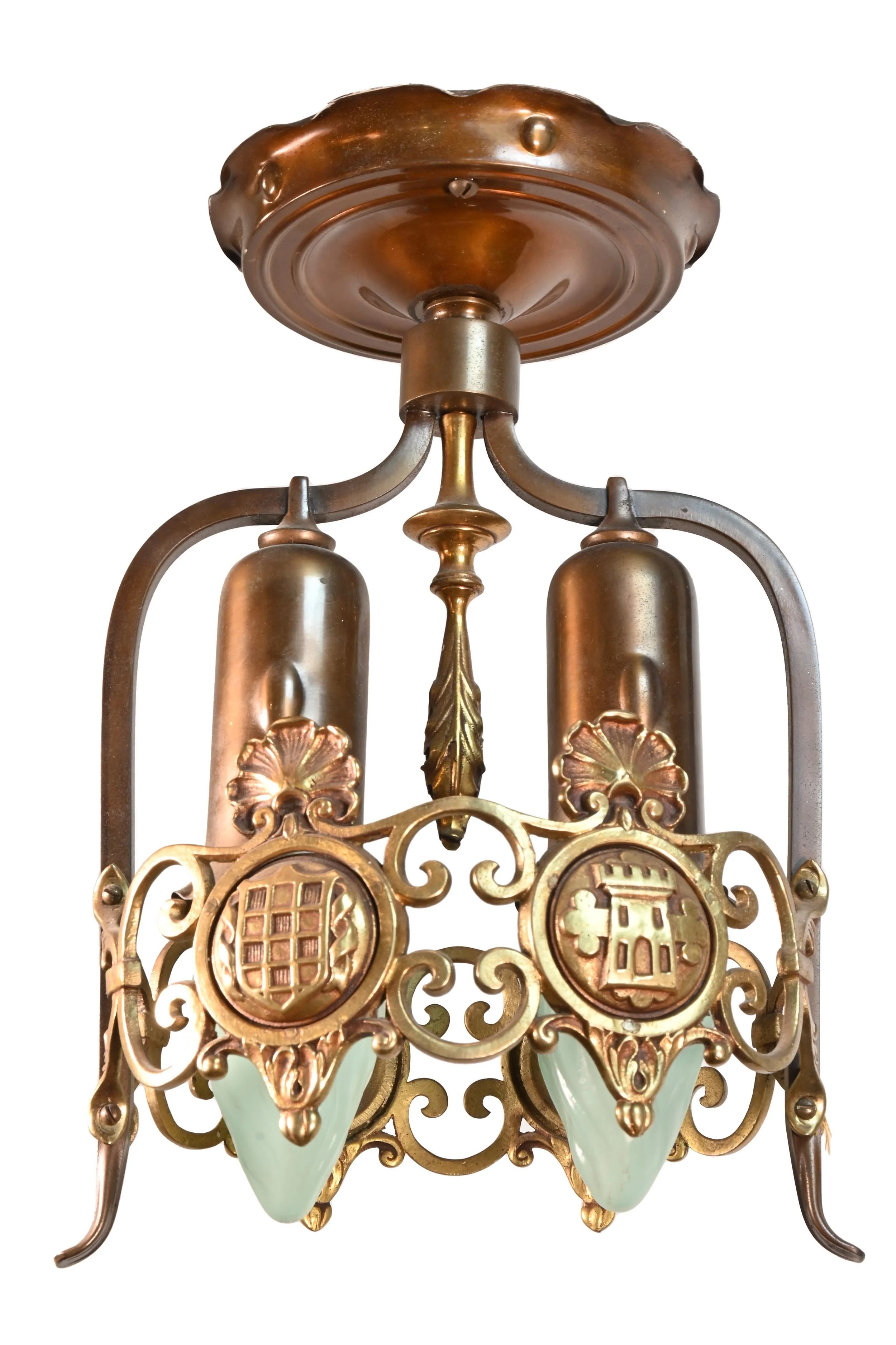 61368+brass+flush+tudor+two+bulb+1.jpg