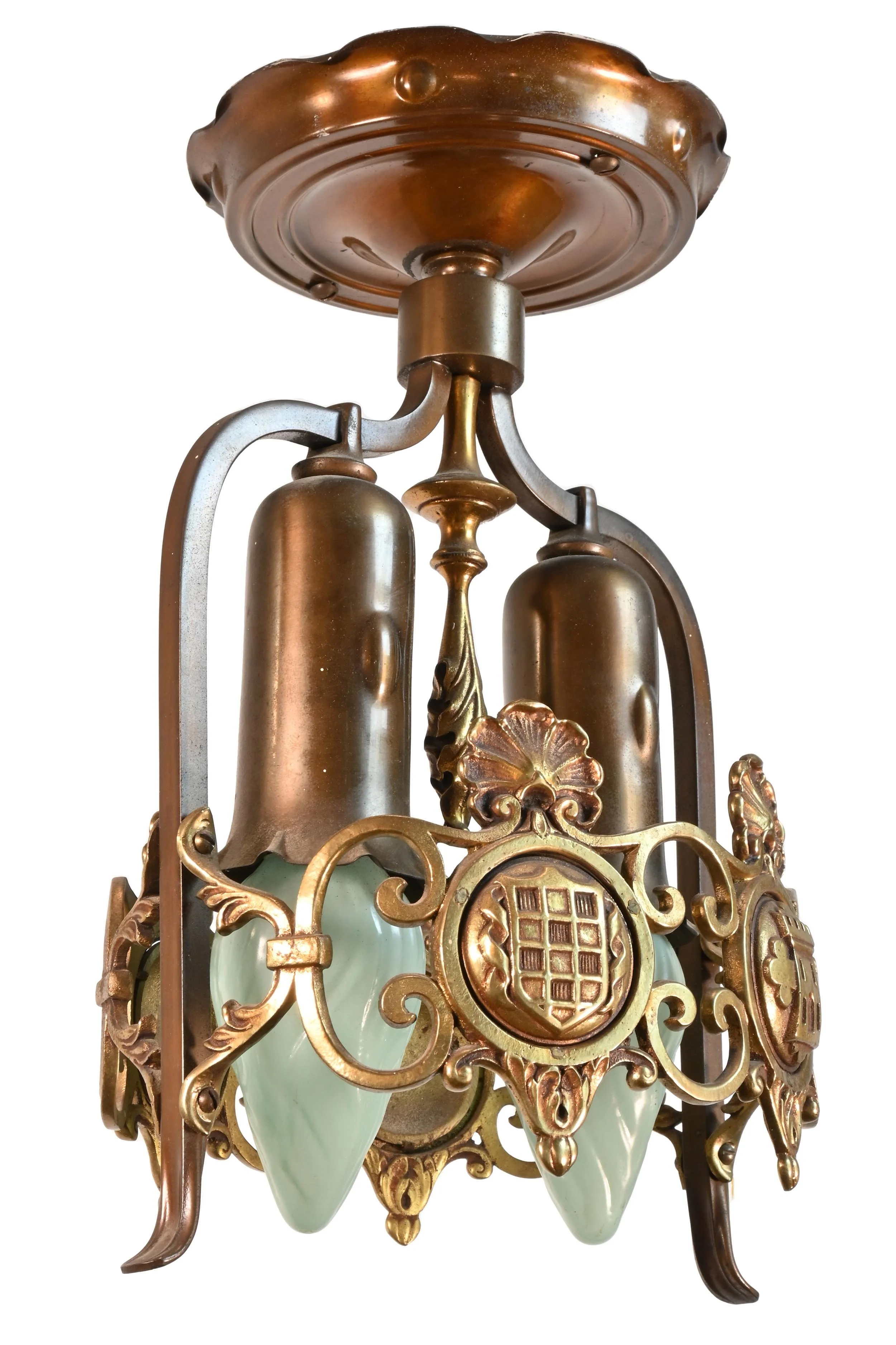 61368+brass+flush+tudor+two+bulb+5.jpg