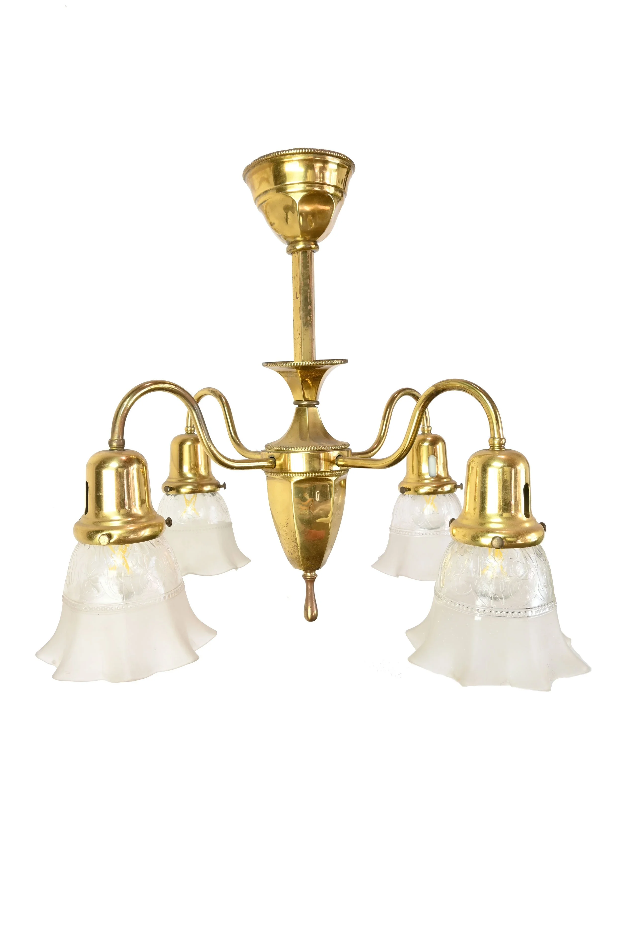 46870--4-arm-brass-fixture-with-half-frosted-shades-3.jpg