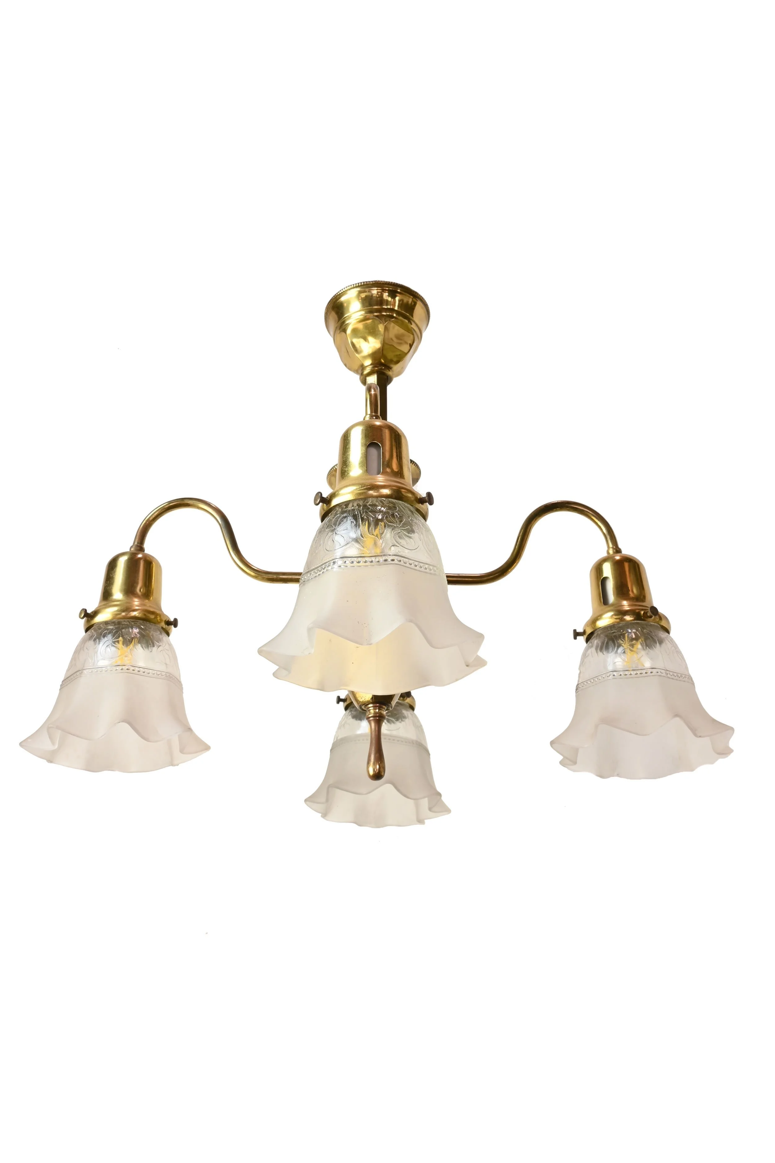 46870--4-arm-brass-fixture-with-half-frosted-shades-1.jpg