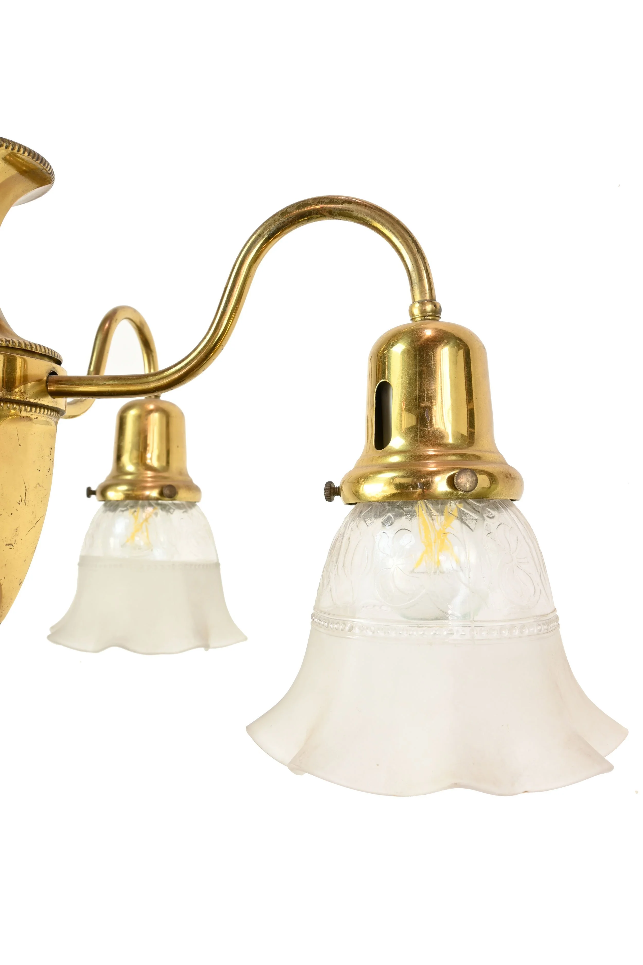 46870--4-arm-brass-fixture-with-half-frosted-shades-4.jpg