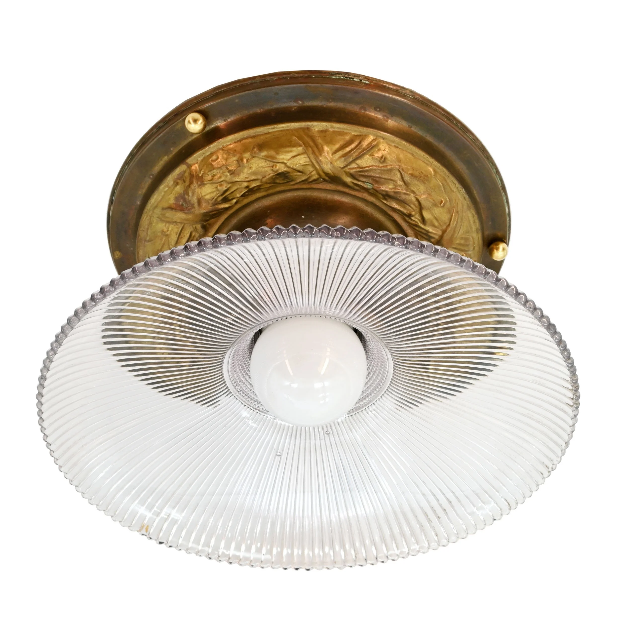 62500+brass+garland+flushmount+with+holophane+shades+2.jpg