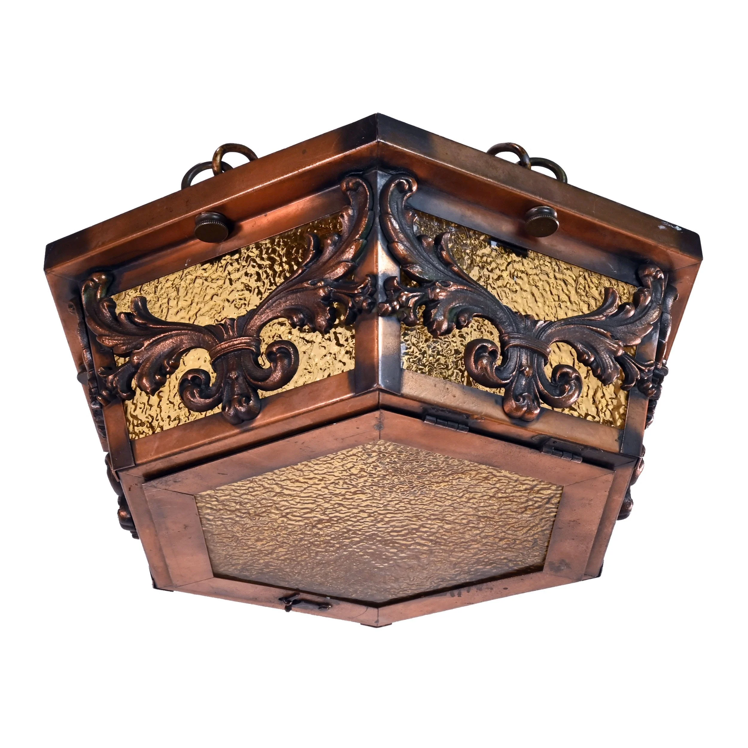 62521+hexagonal+copper+flushmount+with+amber+glass+2.jpg