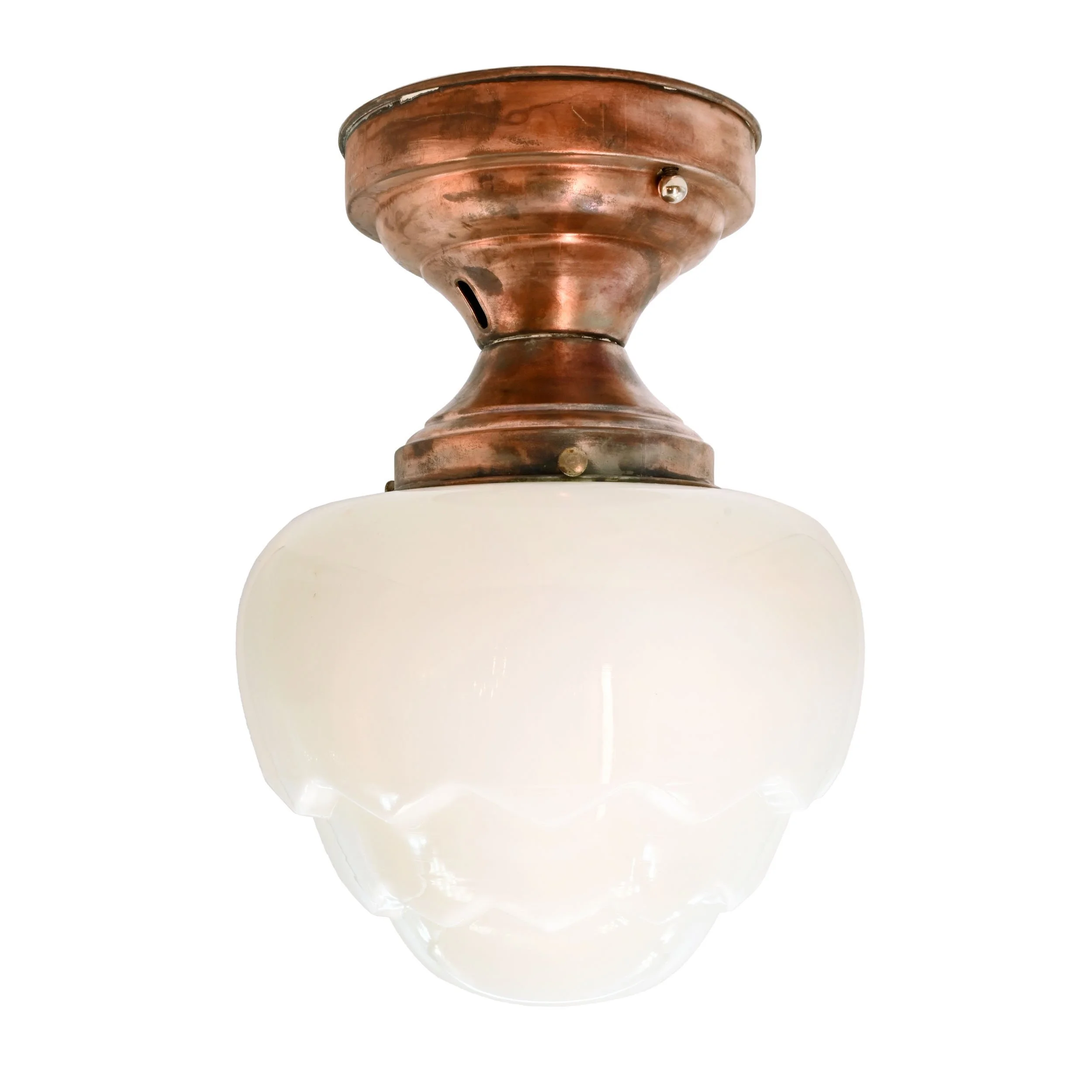 62456+copper+plated+steel+flushmount+with+zig+zag+tiered+milk+glass+shade+1.jpg