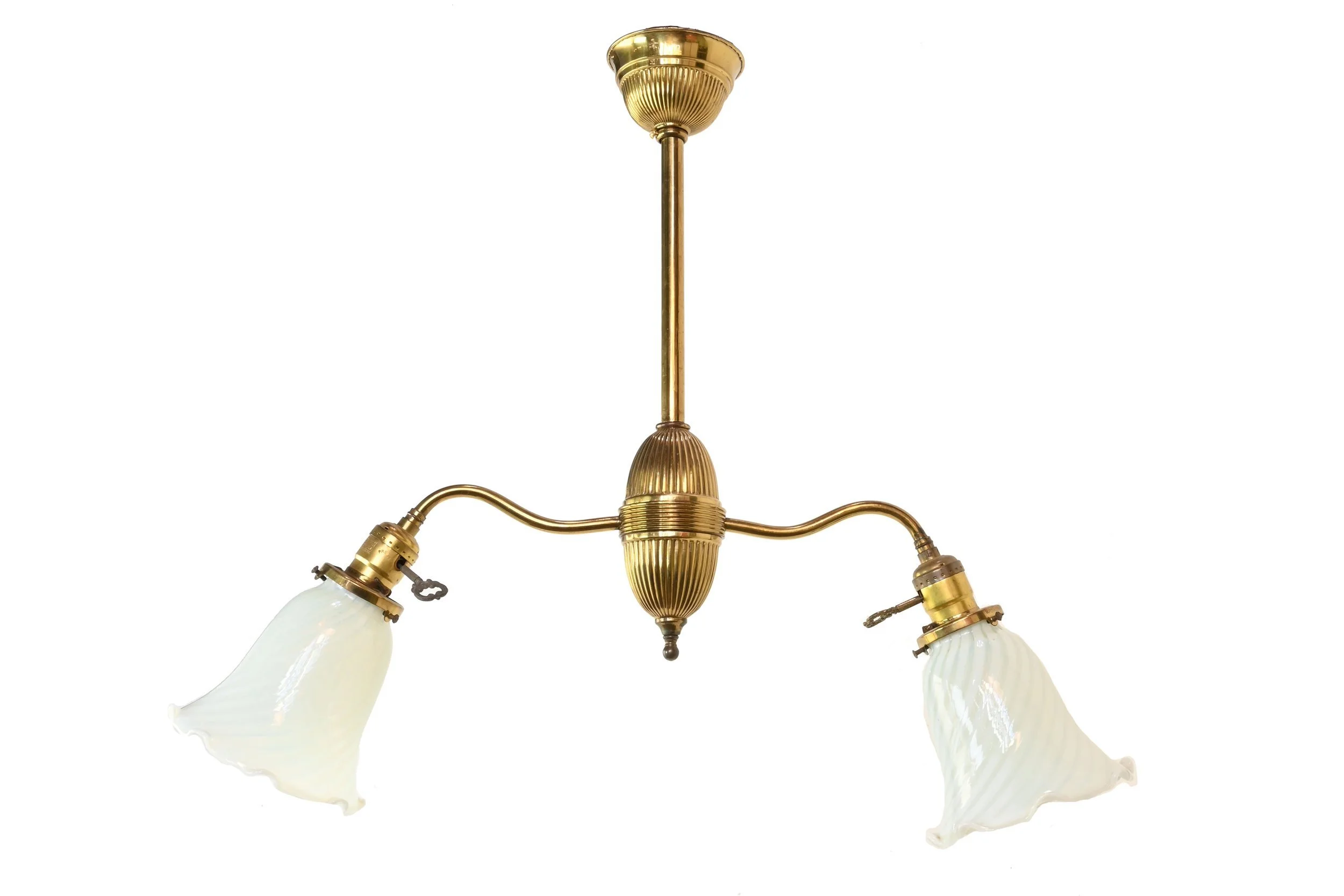 47056-two-arm-brass-fluted-fixture-with-swirled-glass-shades-1.jpg