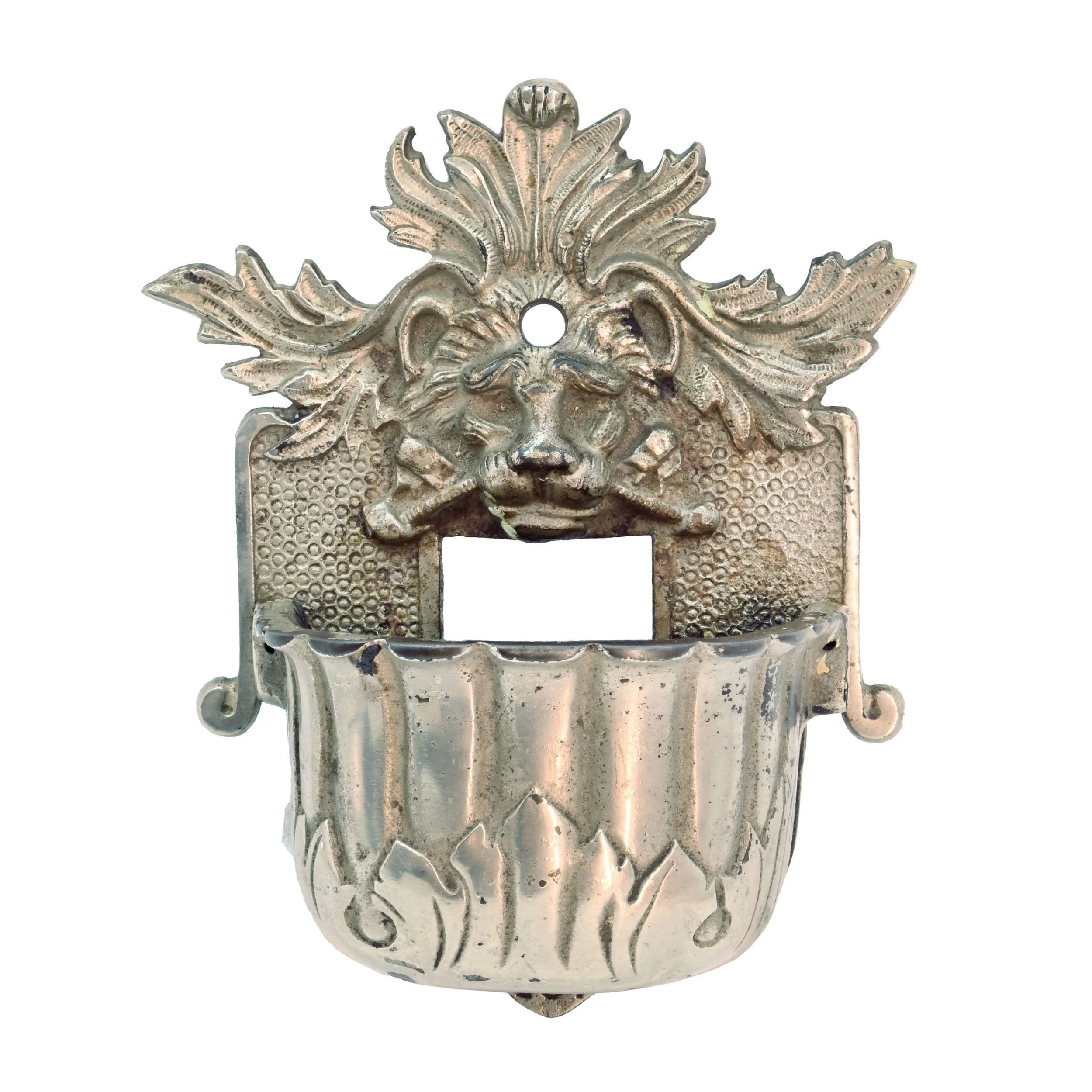 62566+nickel+plated+holy+water+font+with+lion+1.jpg