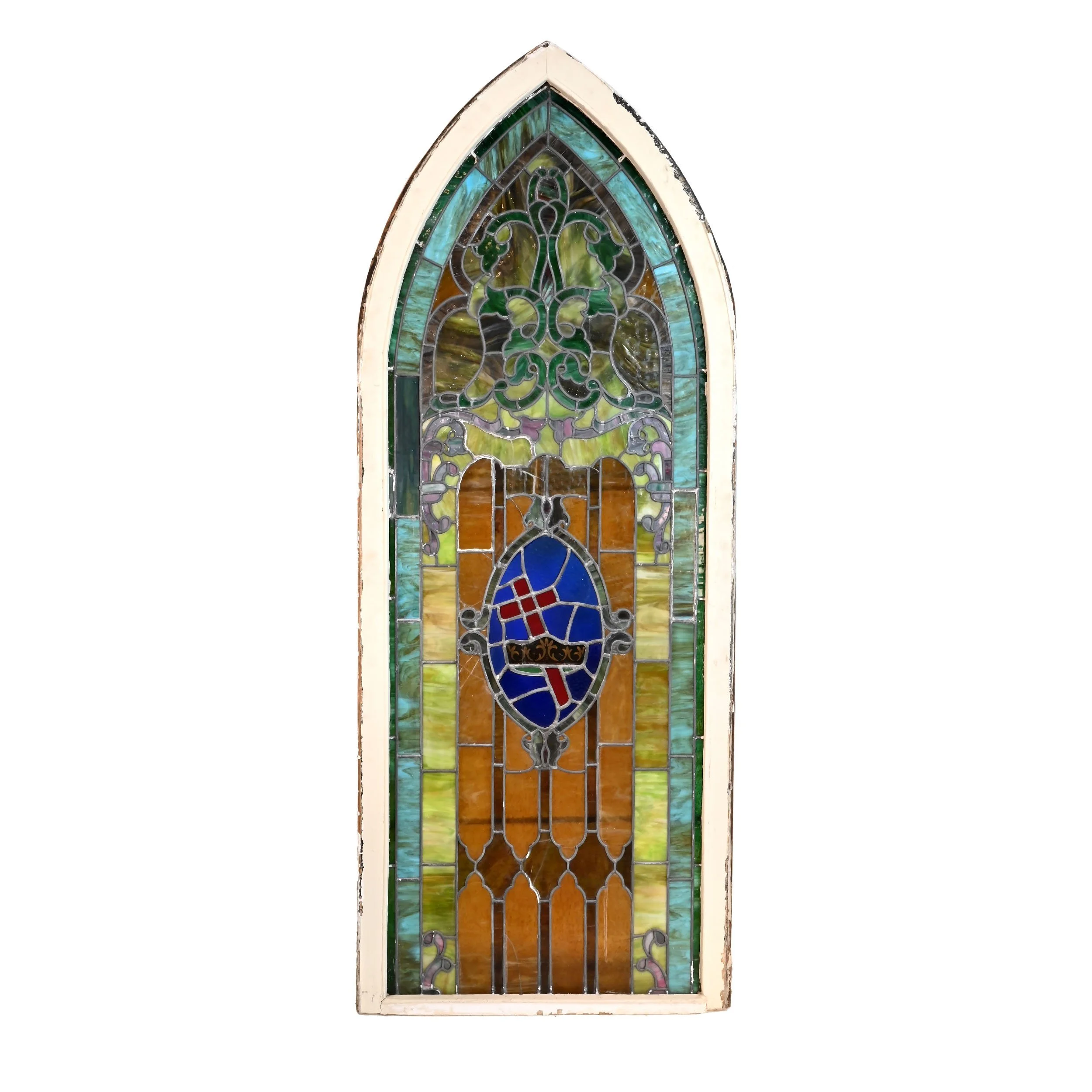 61660+arched+double+hung+stained+glass+with+cross+and+dedication+2.jpg
