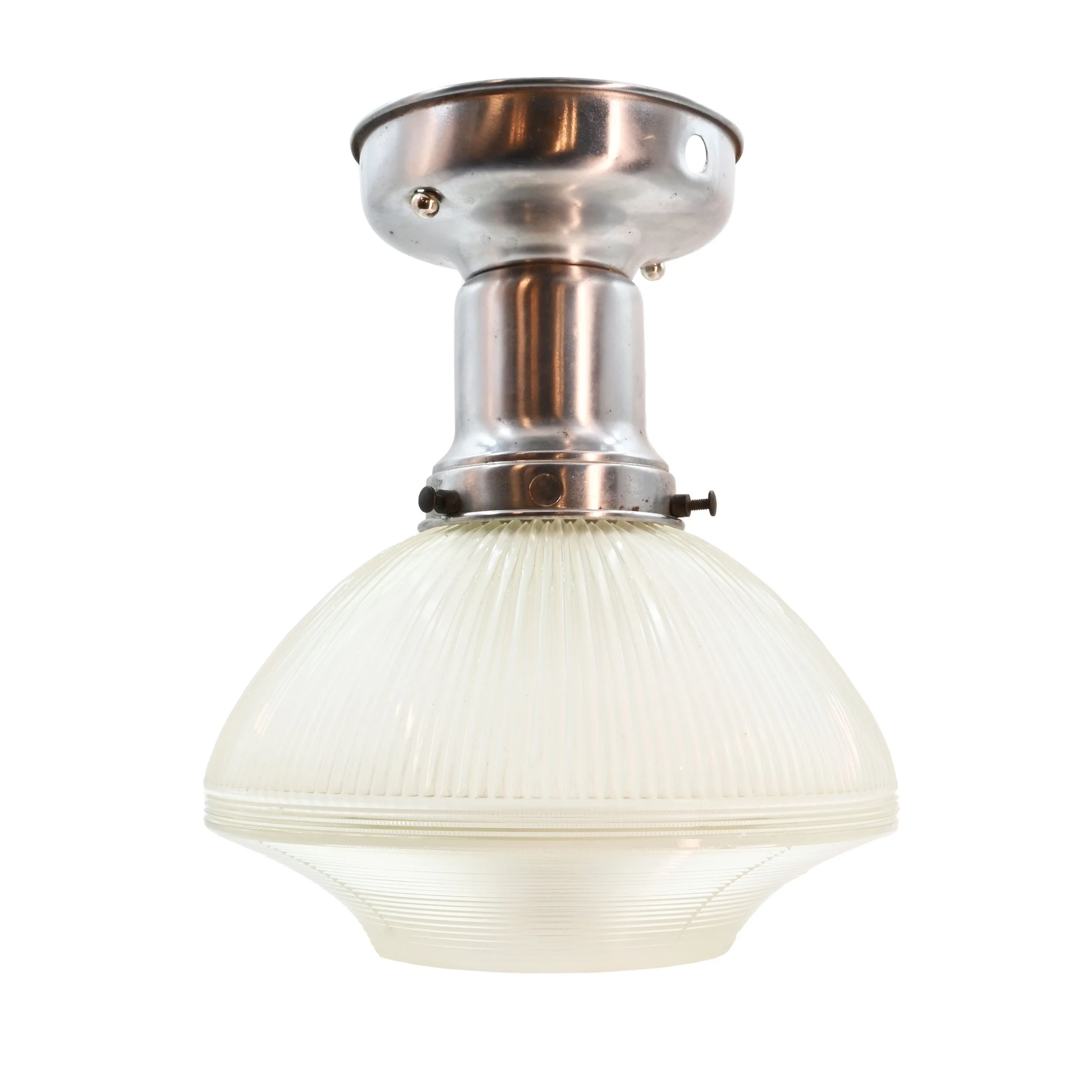 62663+single+piece+holophane+shade+with+brushed+stell+flushmount+2.jpg