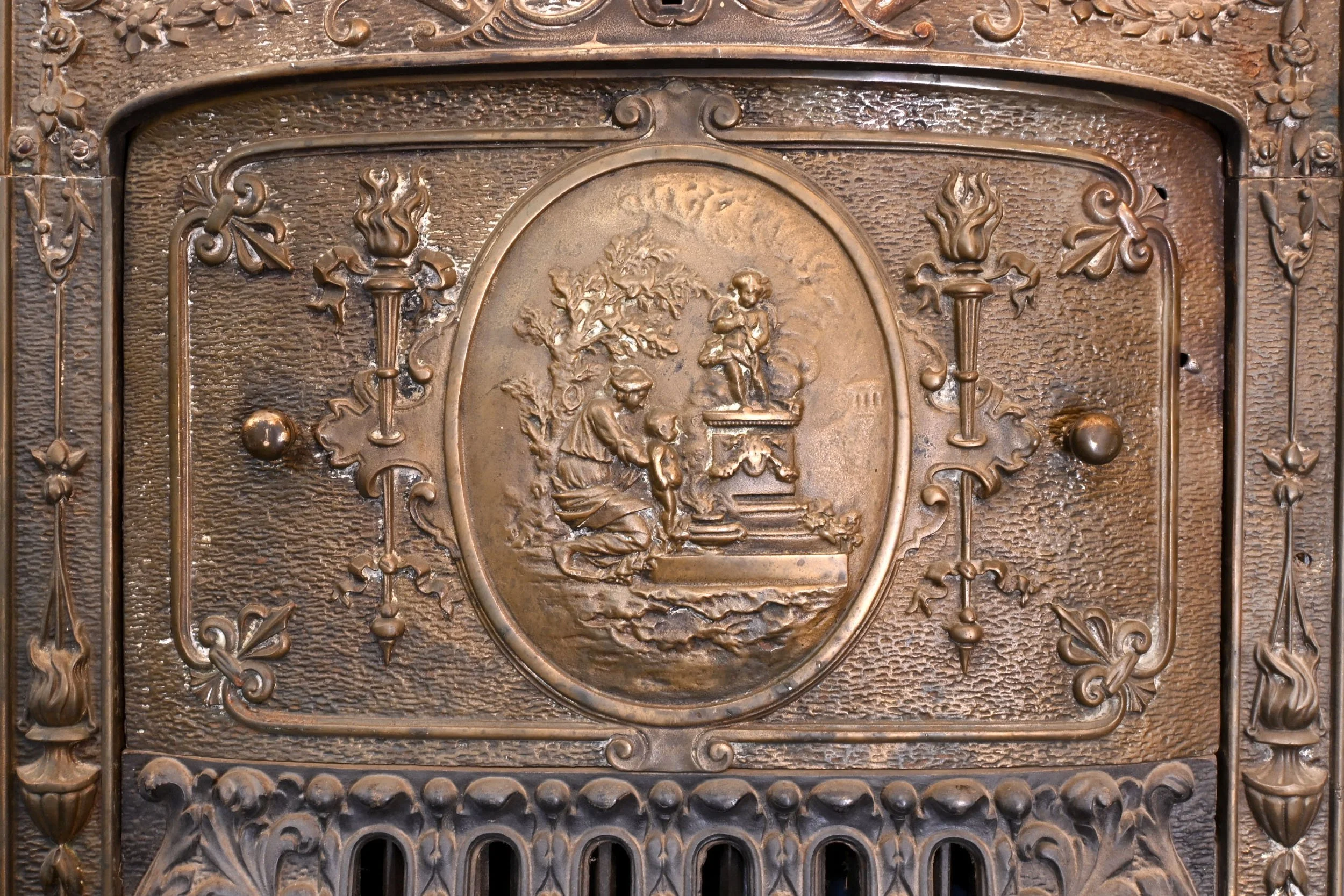61497+ornate+cast+iron+four+piece+summer+fireplace+cover+3.jpg