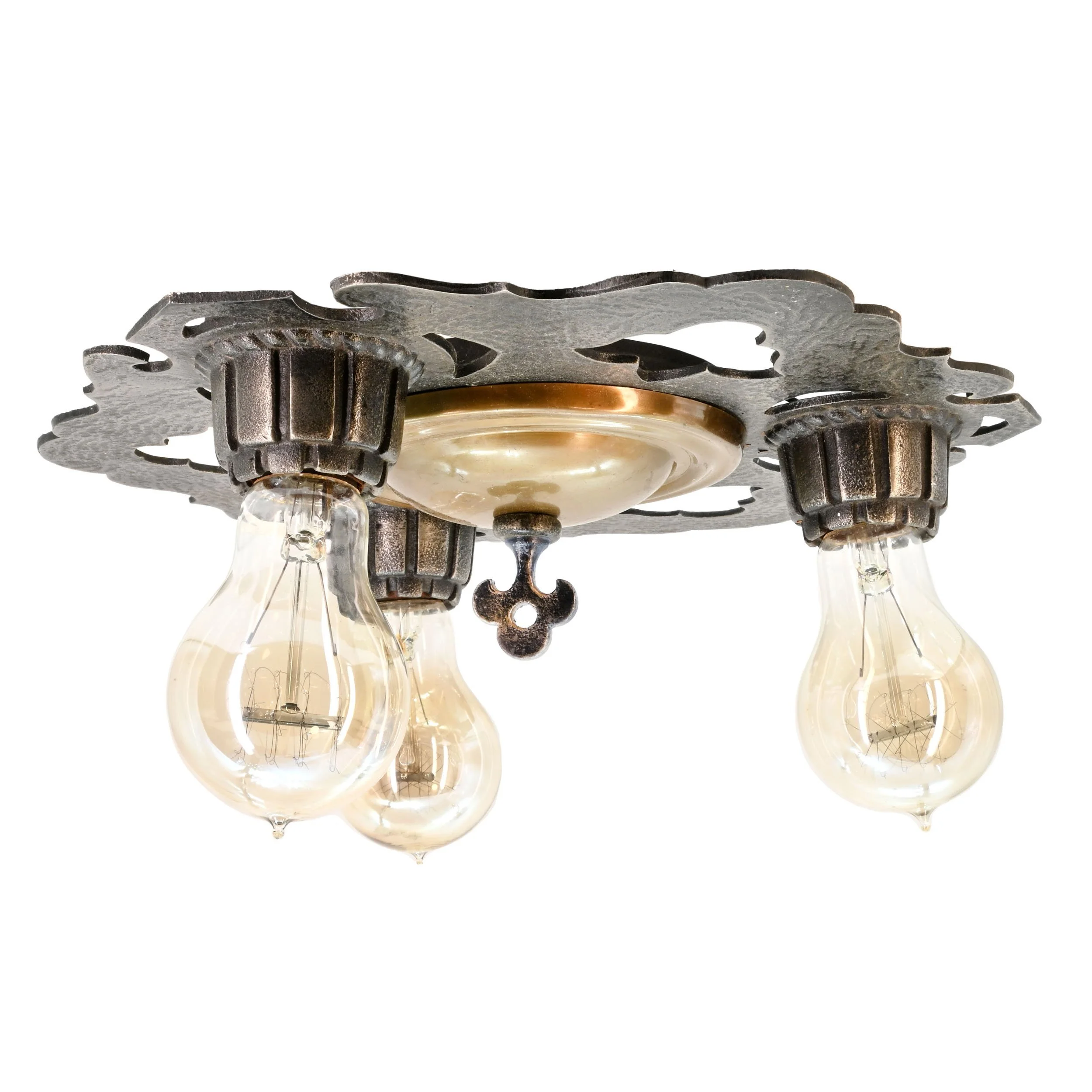62683+hammered+iron+and+brass+flushmount+with+fleur+de+lis+details+1.jpg