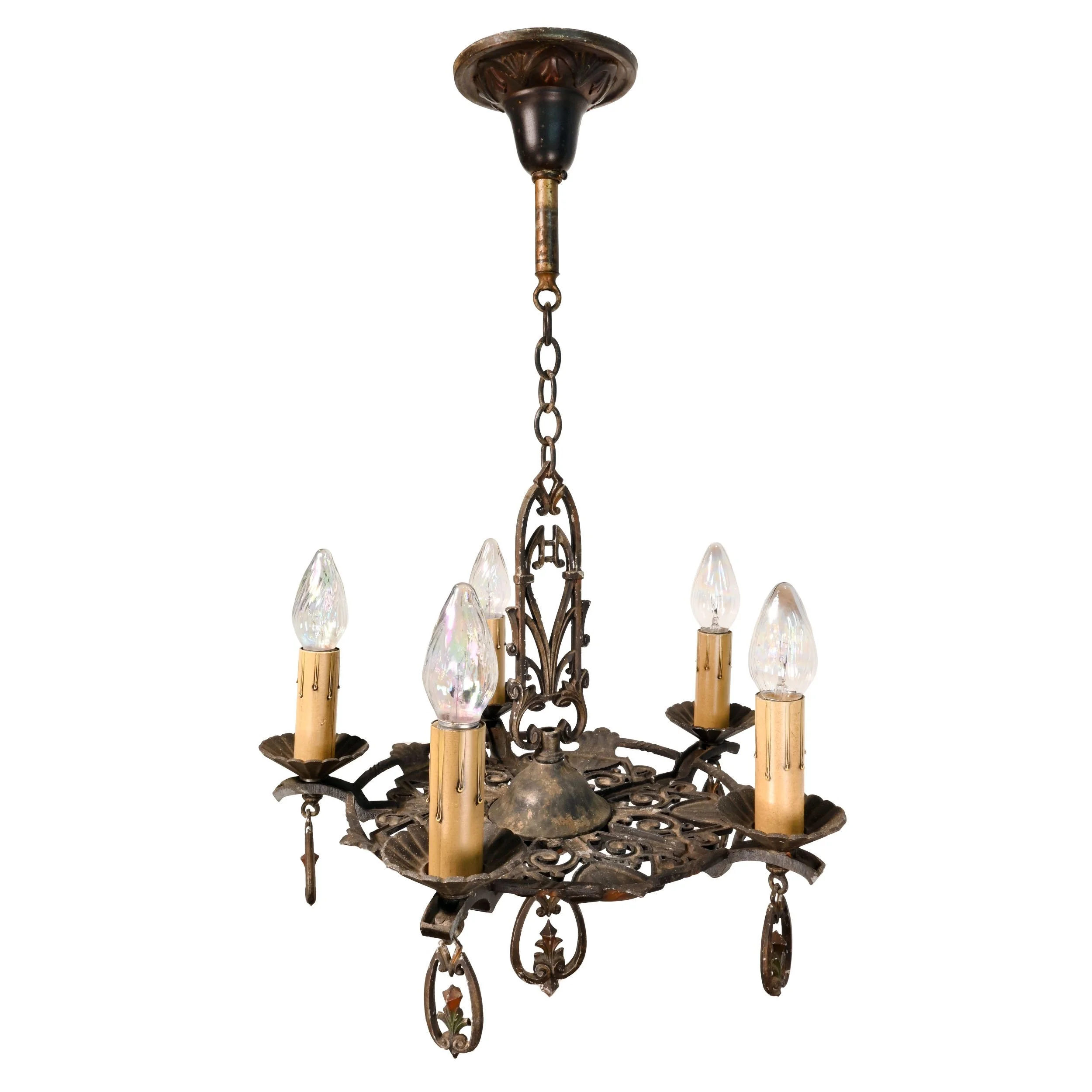 62691+aluminum+polychrome+tudor+five+candle+chandelier+1.jpg