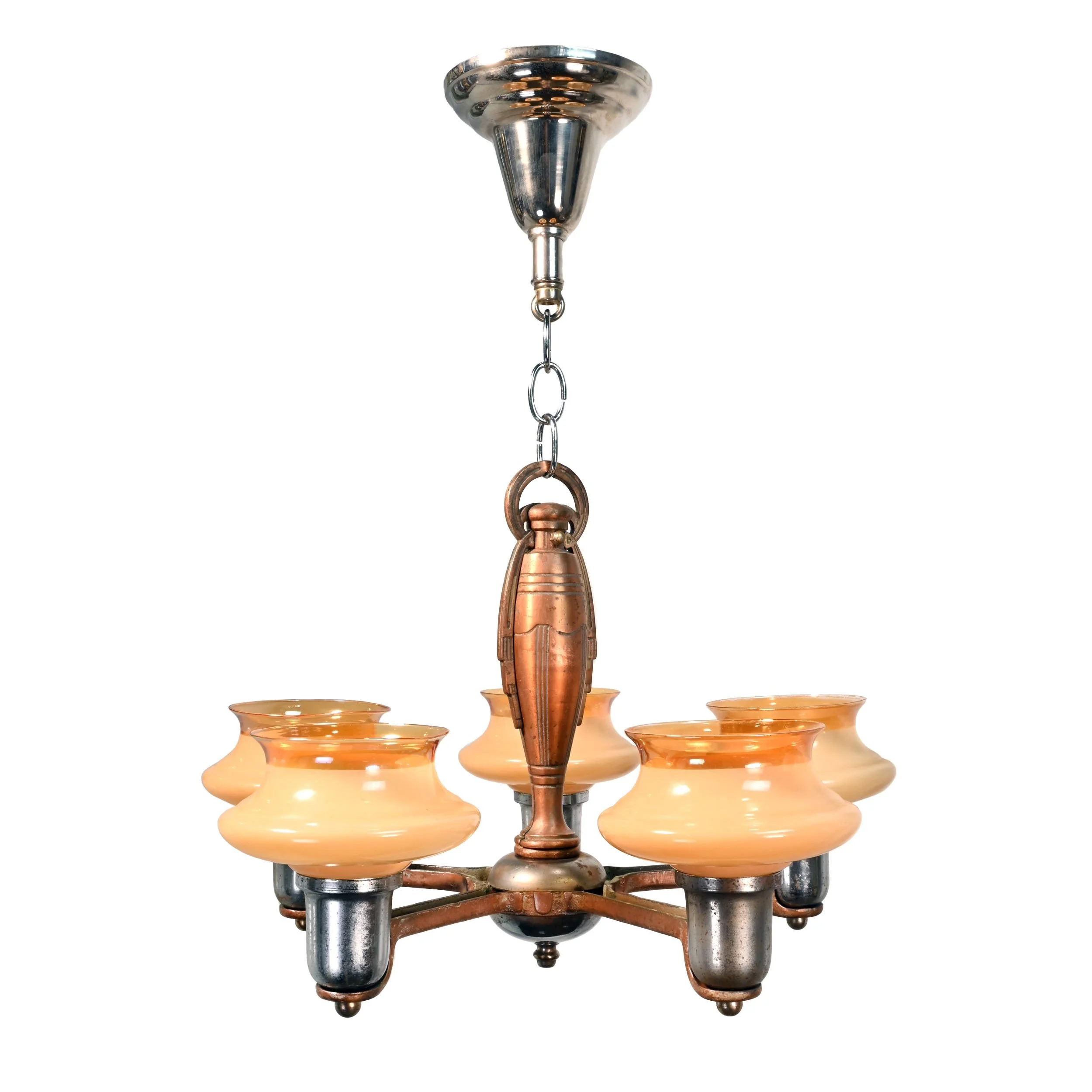 62690+machine+age+copper+and+chrome+five+shade+chandelier+1.jpg