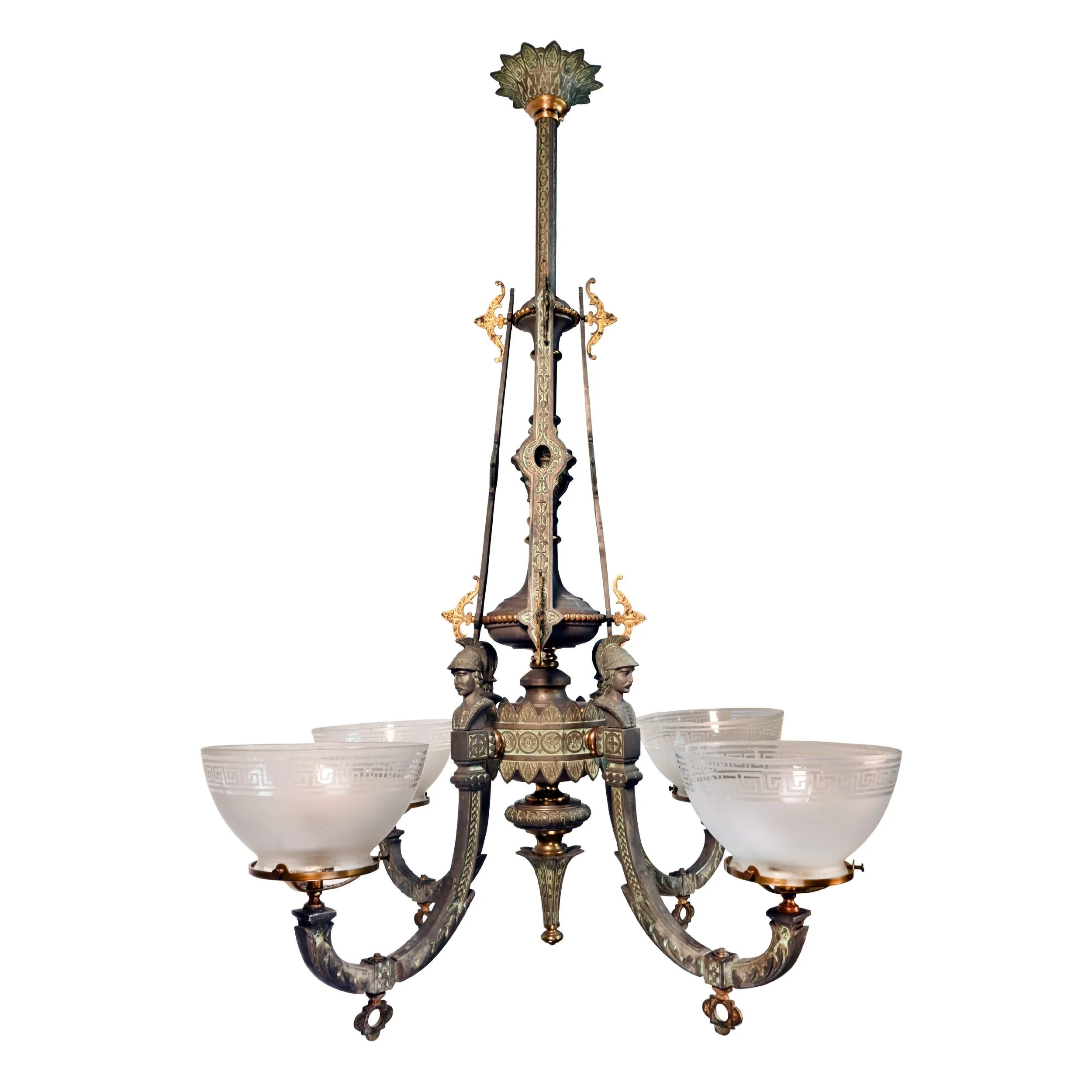 62347+four+arm+grecian+general+converted+gas+chandelier+1.jpg