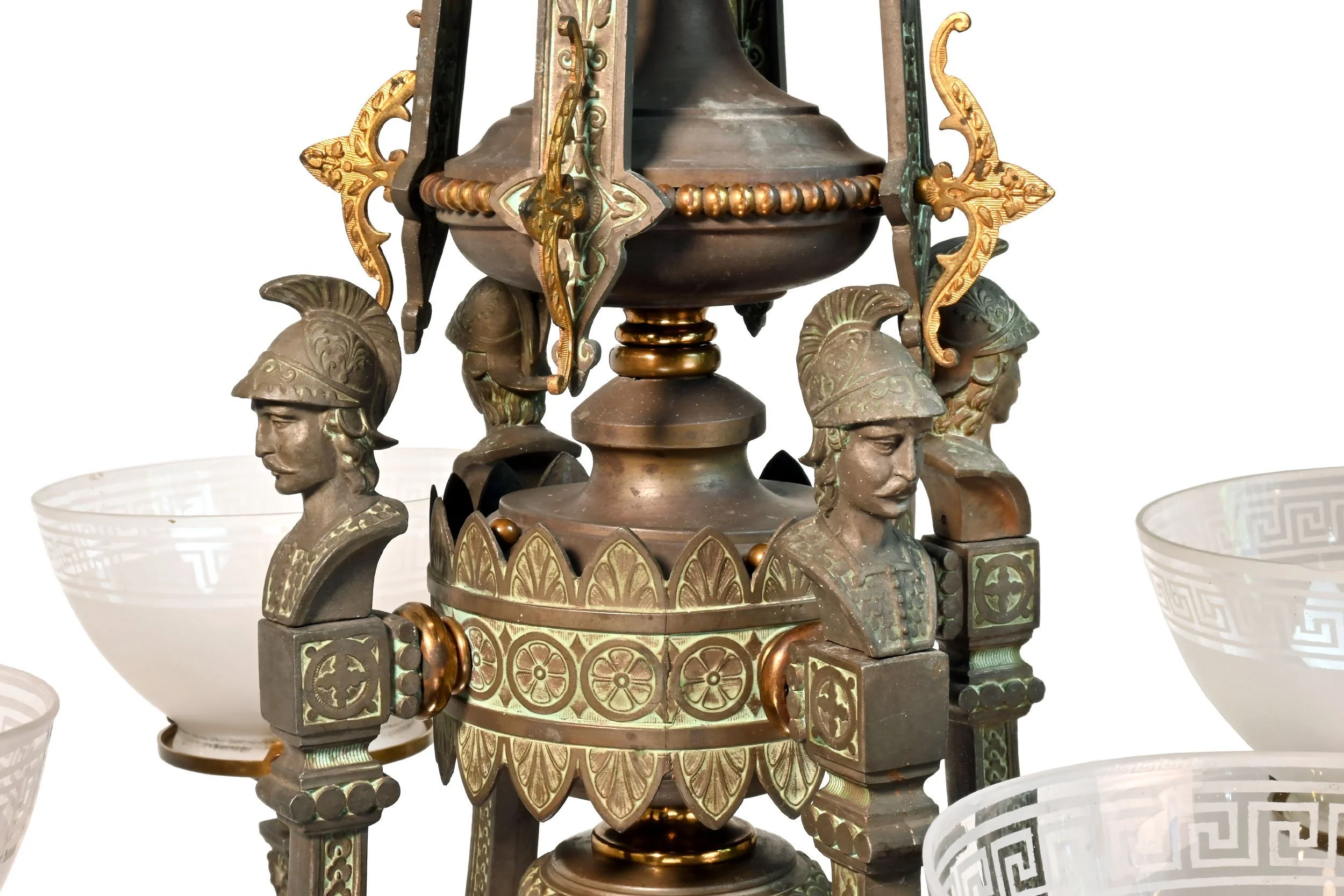 62347+four+arm+grecian+general+converted+gas+chandelier+4.jpg