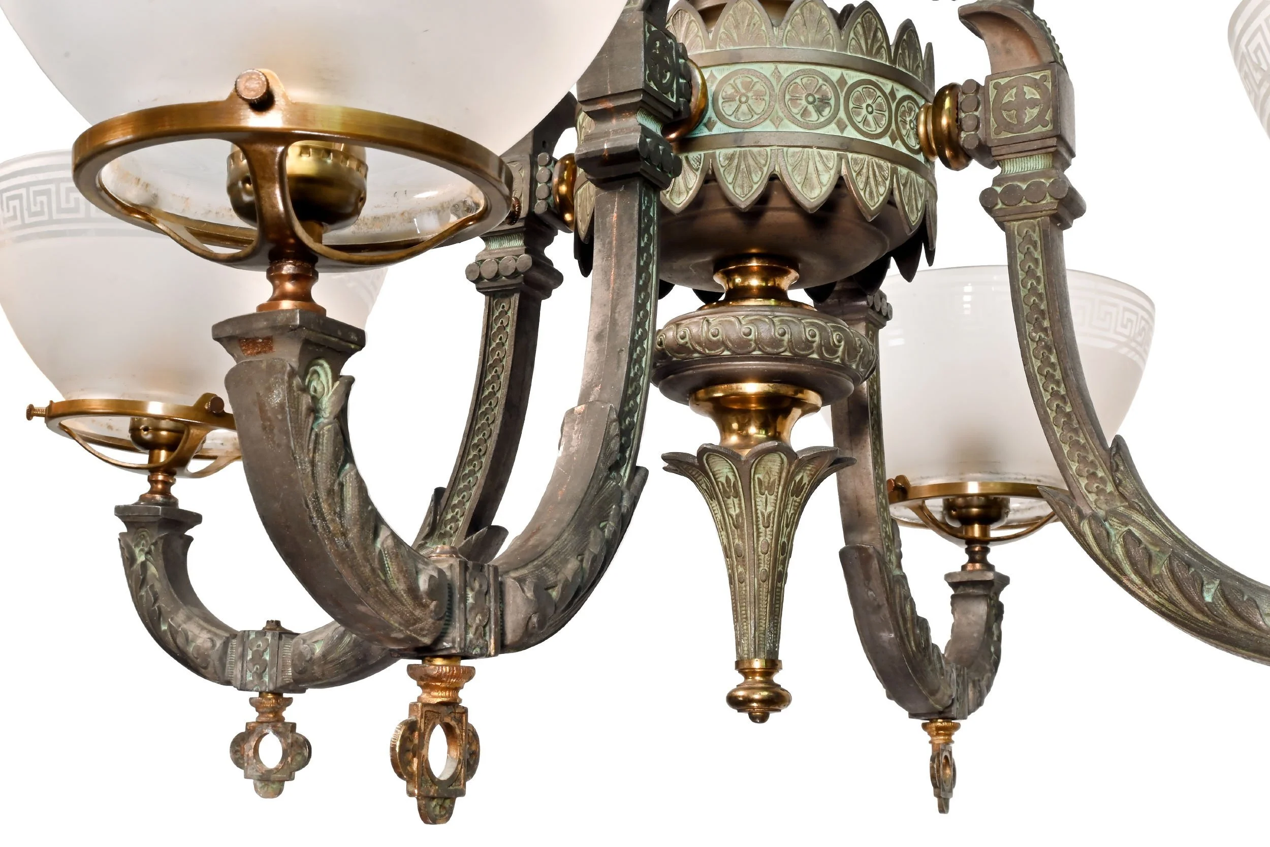 62347+four+arm+grecian+general+converted+gas+chandelier+5.jpg