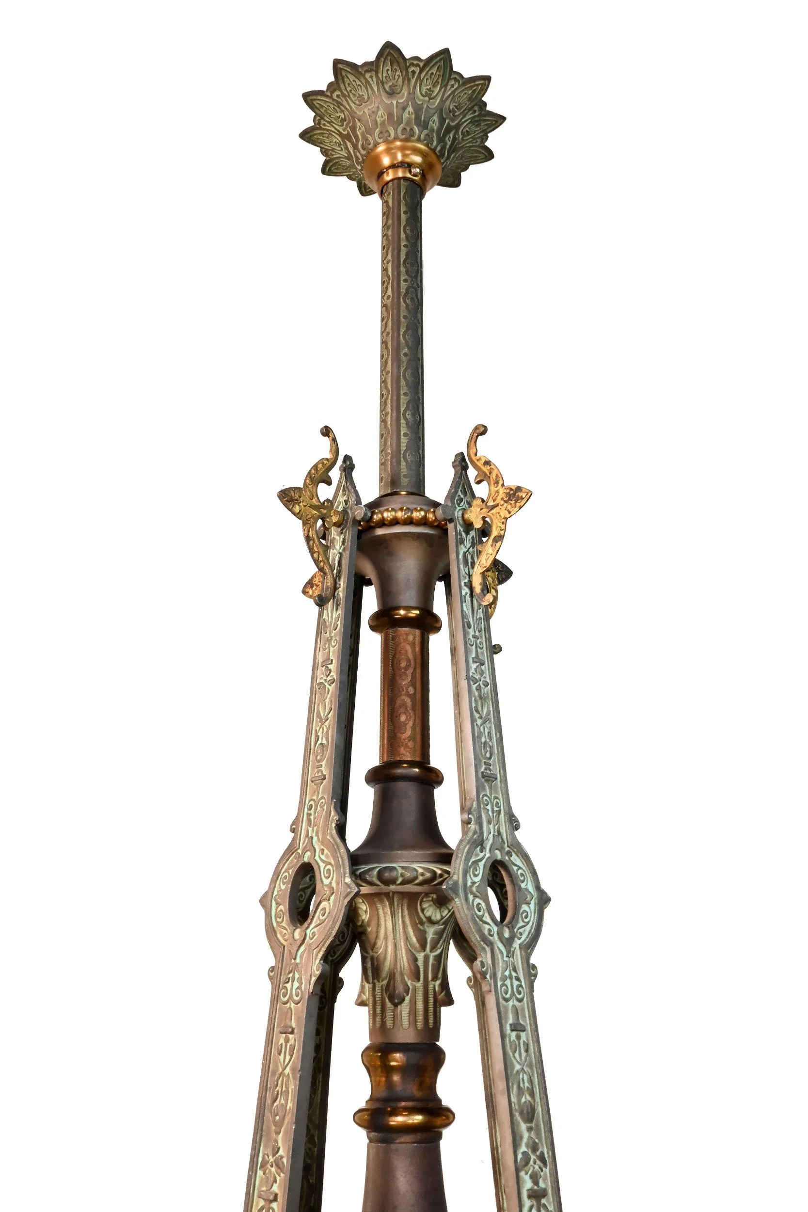 62347+four+arm+grecian+general+converted+gas+chandelier+3.jpg