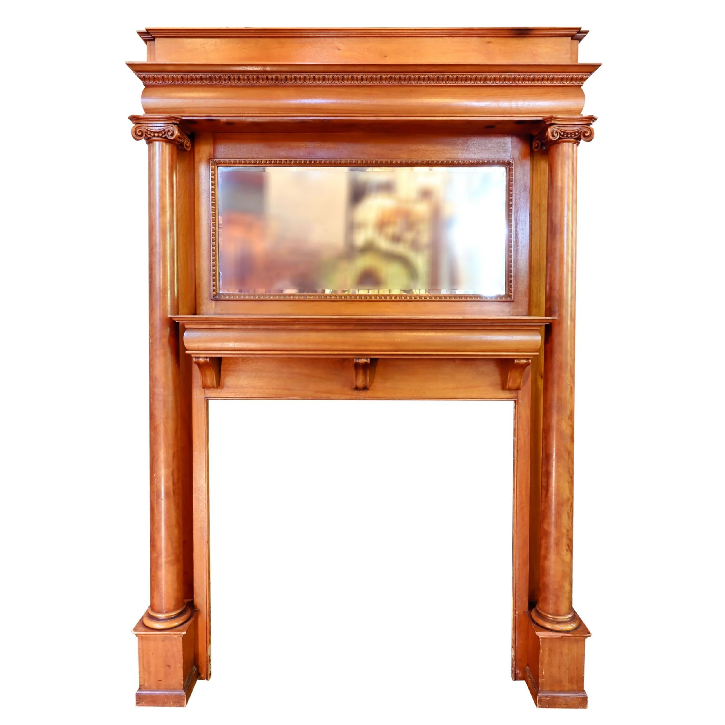 62687+maple+mantel+with+columns+and+beveled+mirror+1.jpg