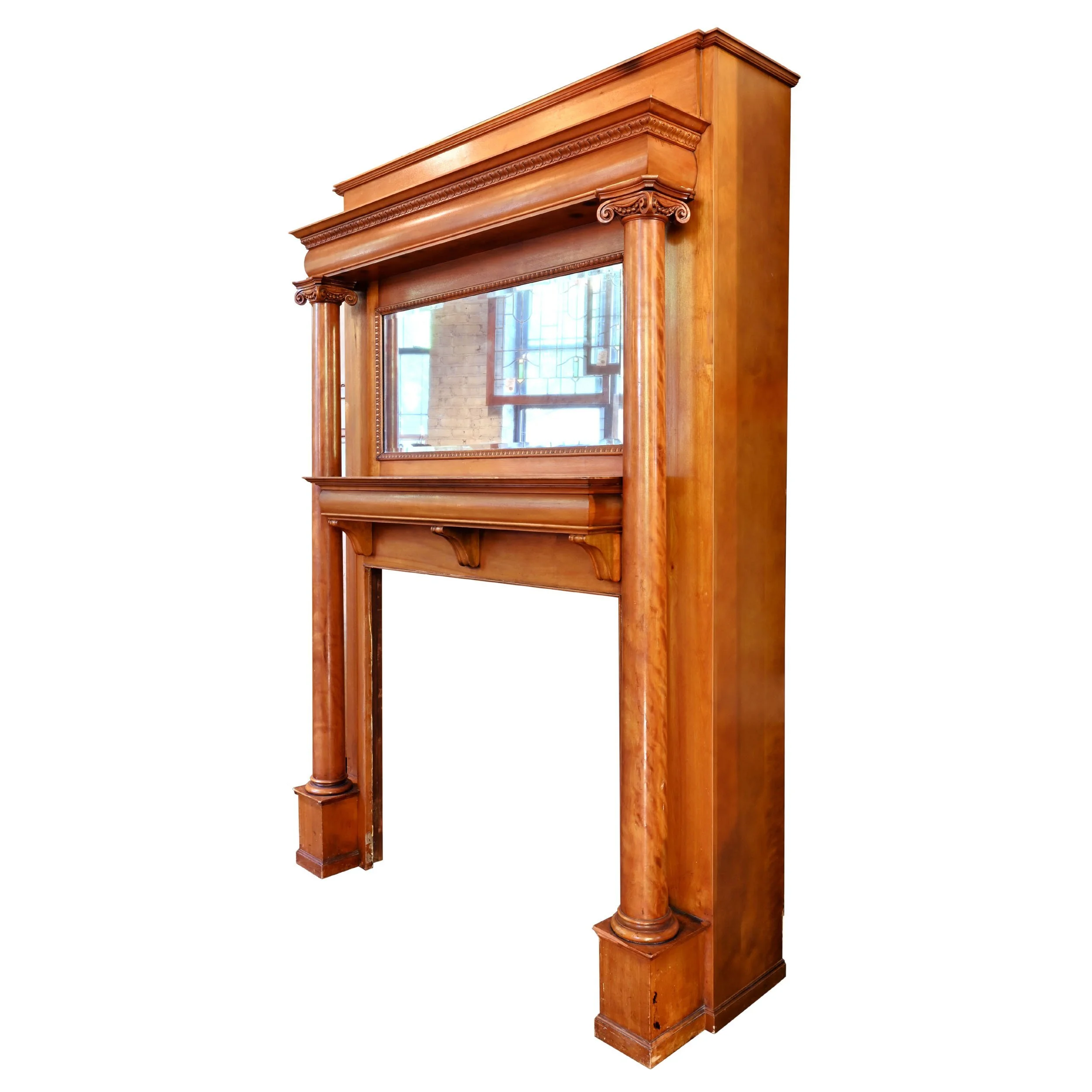 62687+maple+mantel+with+columns+and+beveled+mirror+2.jpg