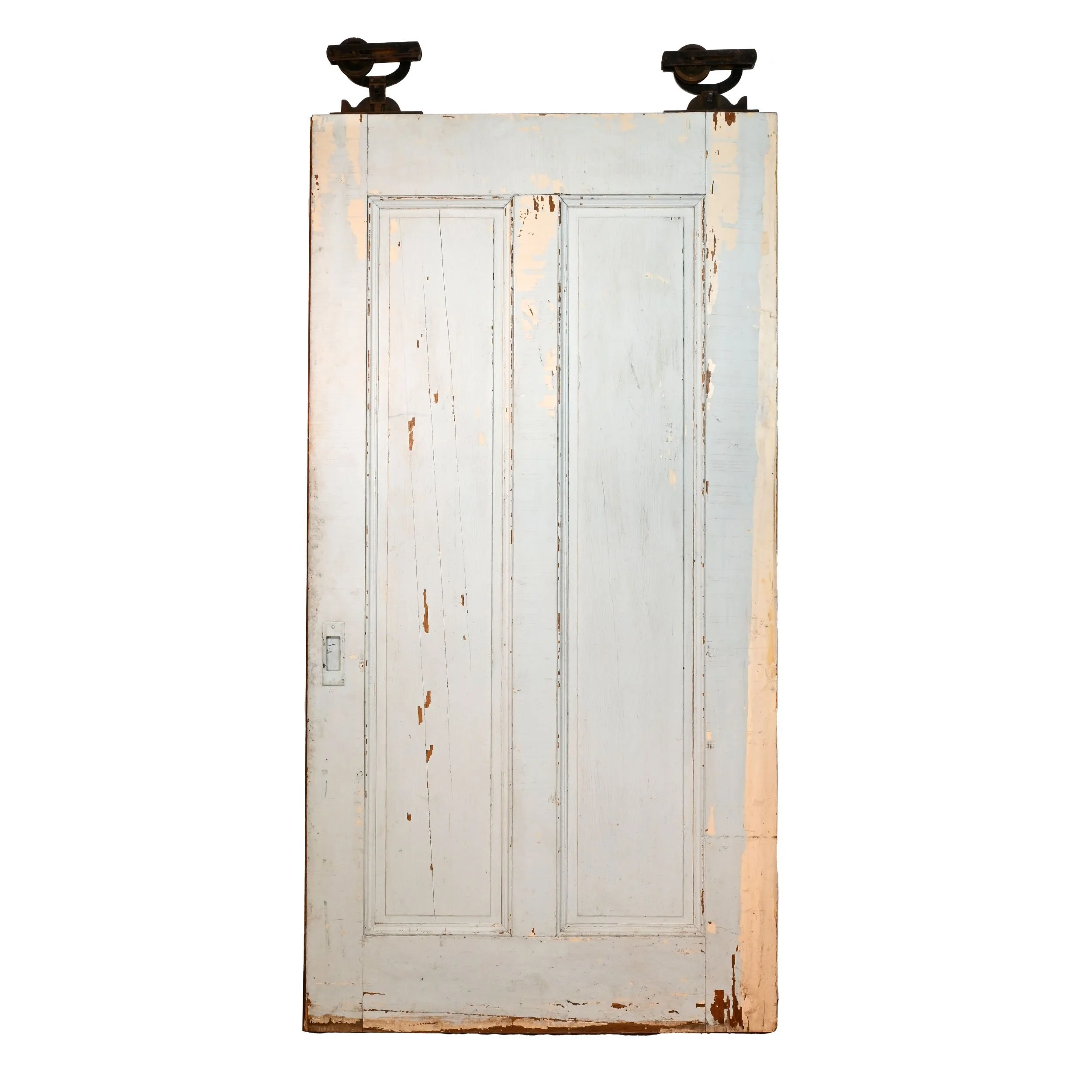 62612+wide+two+panel+distressed+pocket+door+with+rollers+and+track+1.jpg