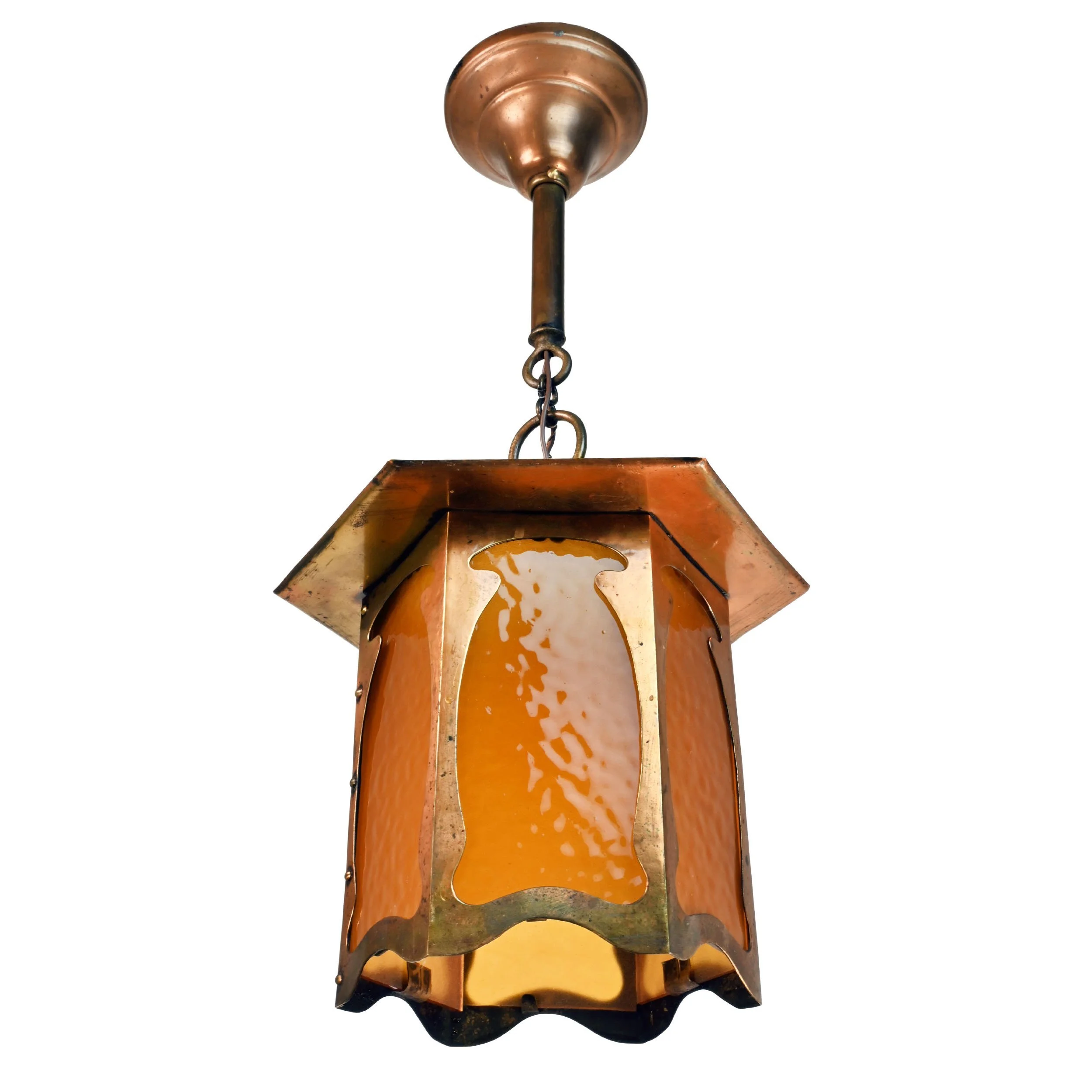 62734+art+nouveau+copper+pendant+with+textured+amber+glass+2.jpg