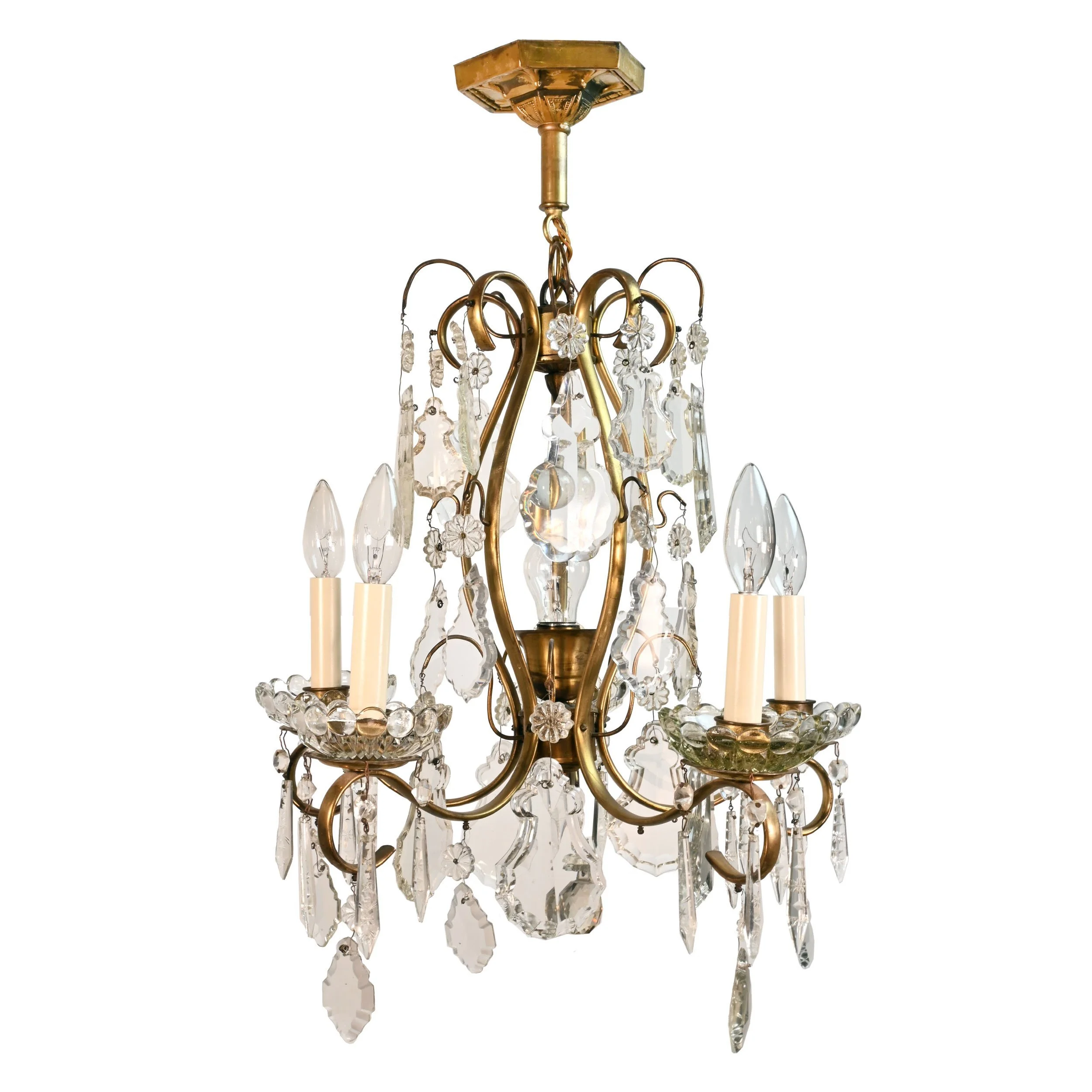 62742+brass+five+candle+chandelier+with+glass+bobeches+%26+crystals+2.jpg