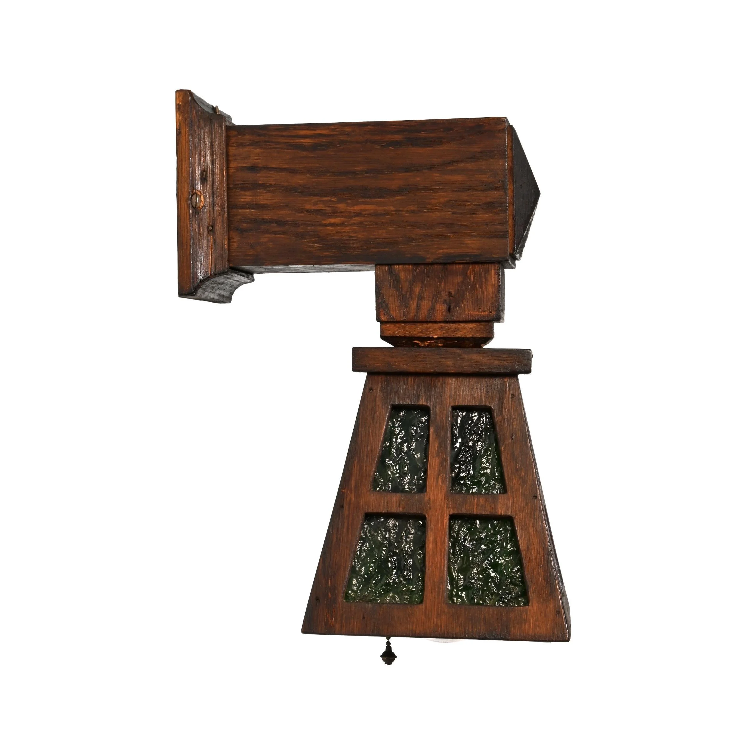 62796+dark+oak+wood+sconce+pair+with+green+slag+glass+6.jpg