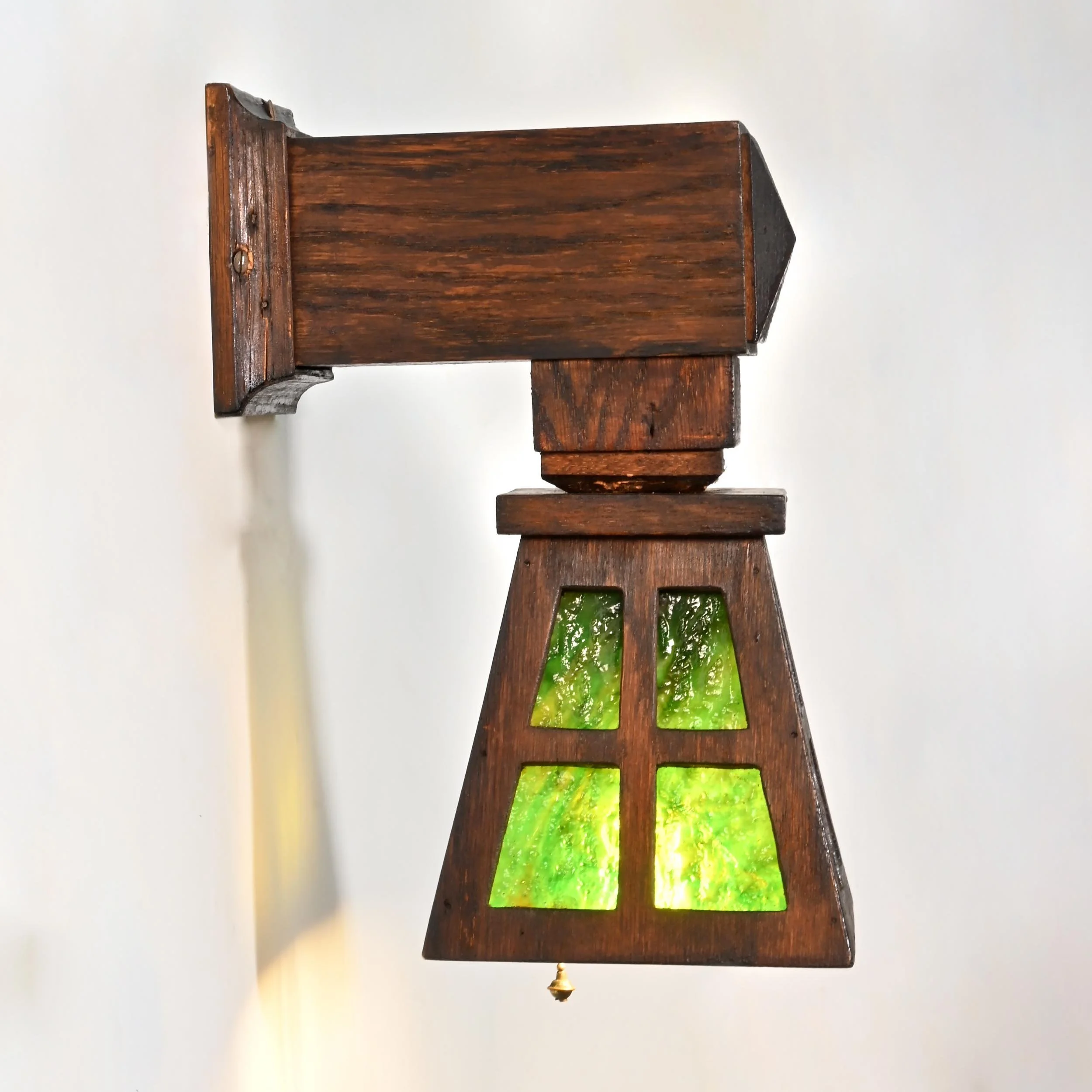 62796+dark+oak+wood+sconce+pair+with+green+slag+glass+2.jpg