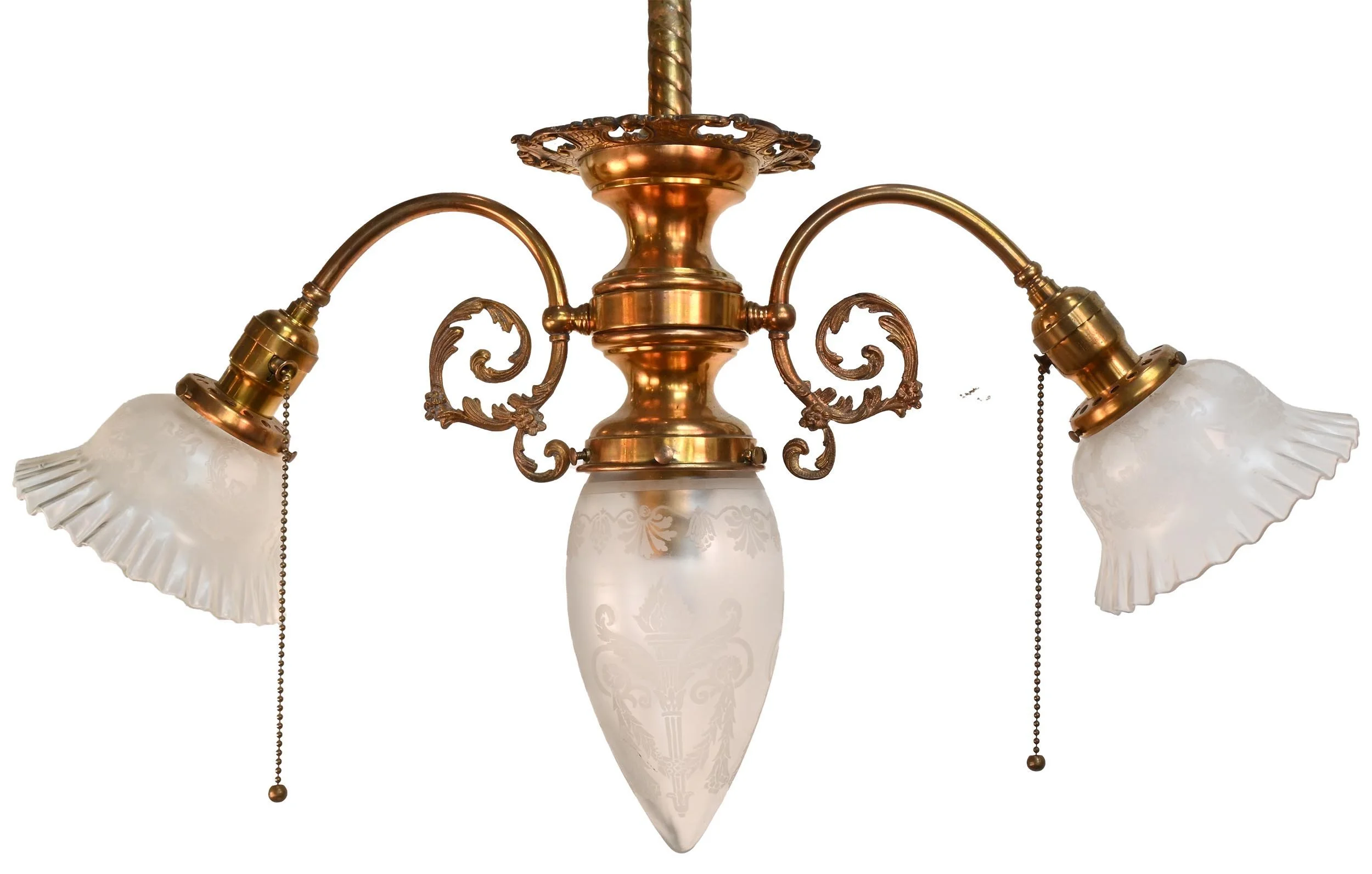 62931+early+gilt+copper+electric+3+light+pendant+2.jpg
