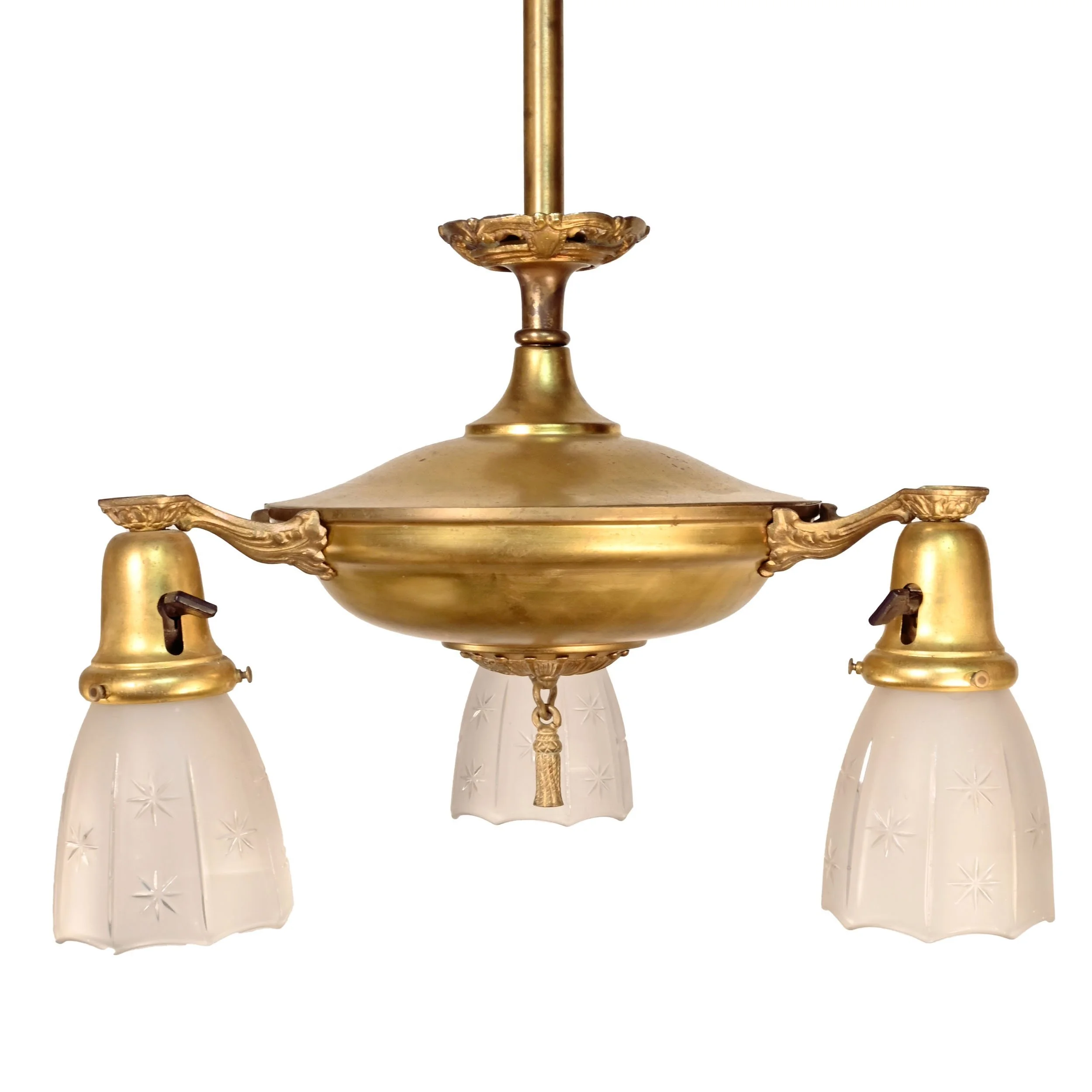 62932+brass+three+arm+pan+fixture+with+sunburst+shades+1.jpg