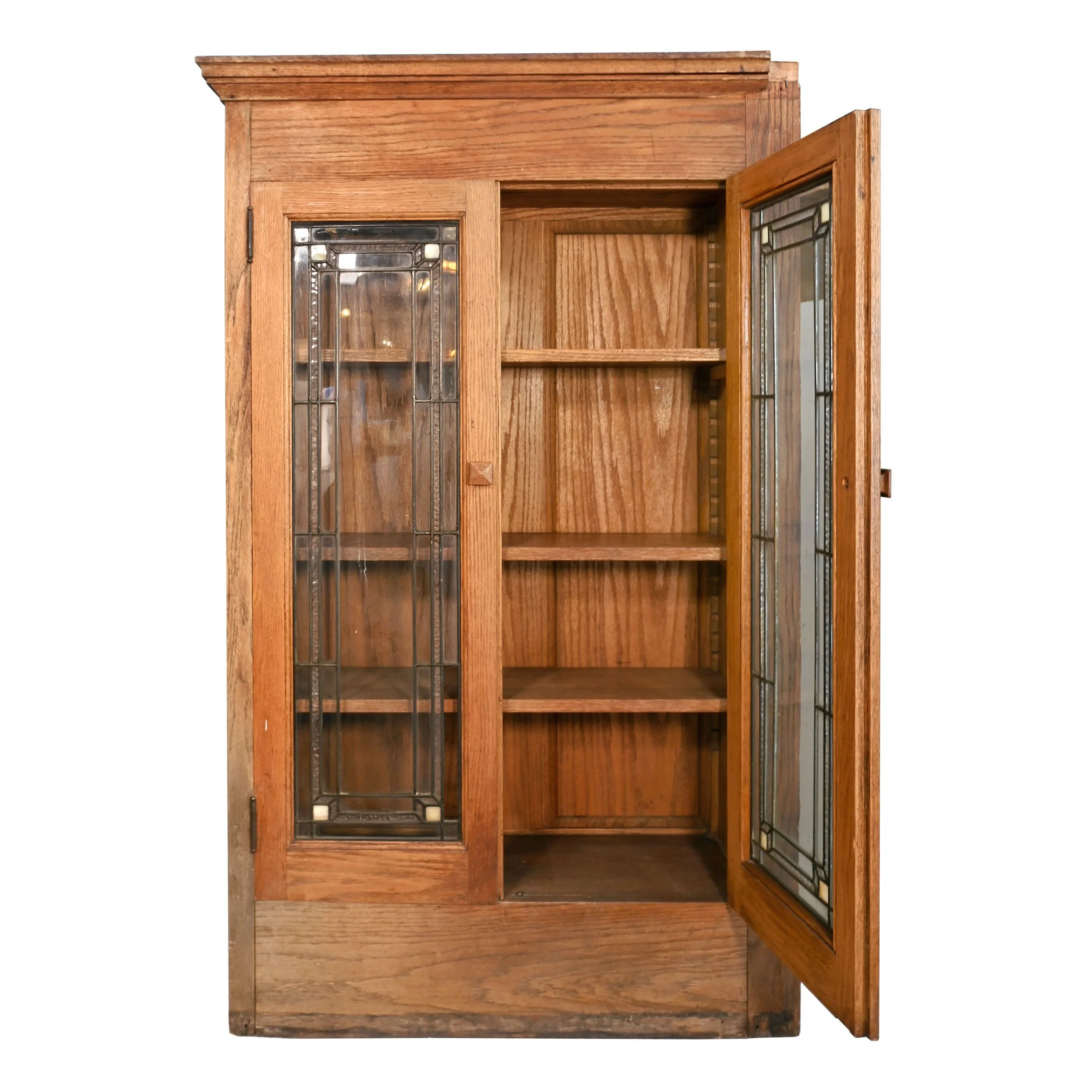 63054+light+oak+cabinet+pair+with+leaded+glass+doors+2.jpg