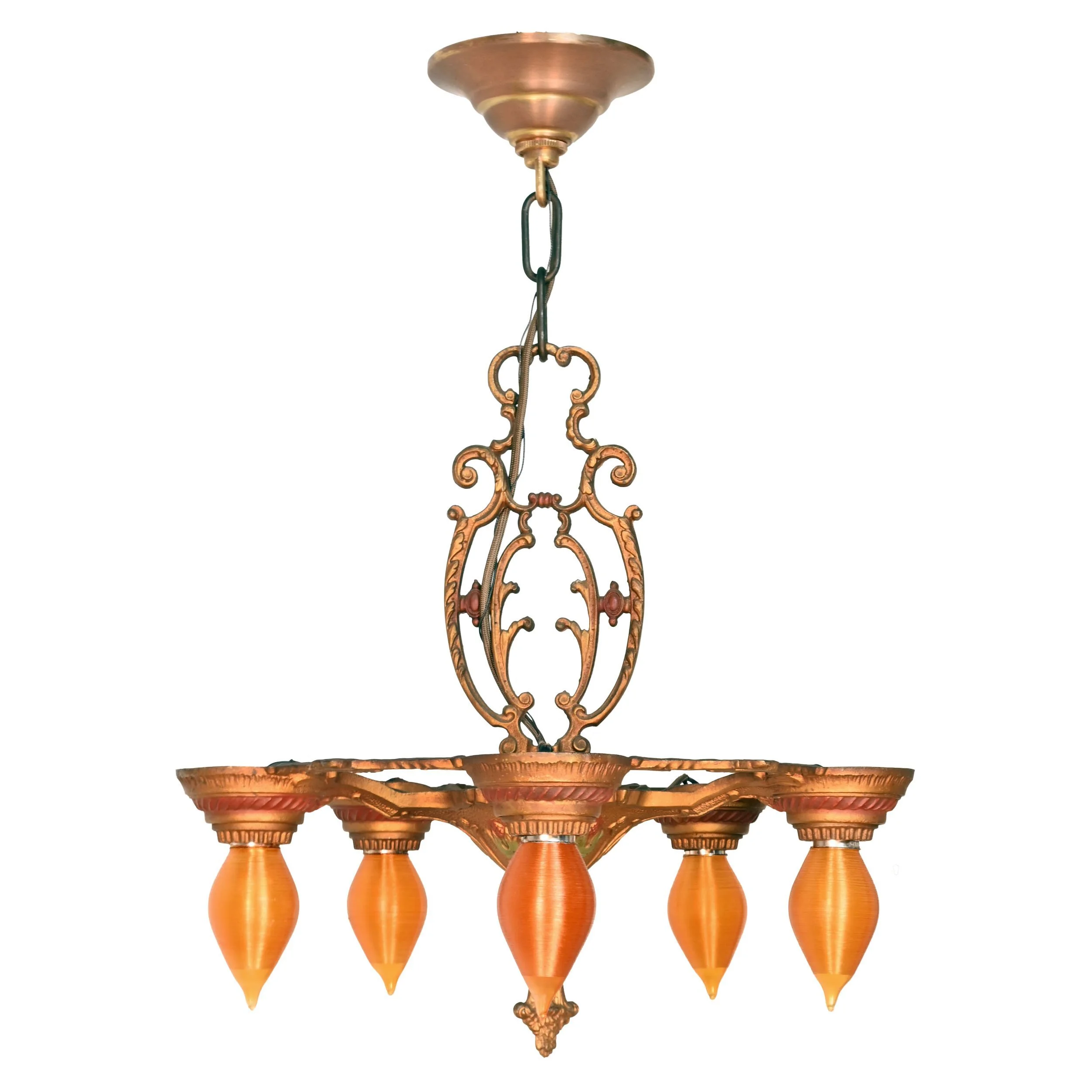 62880+gold+polychrome+five+light+bare+bulb+chandelier+1.jpg