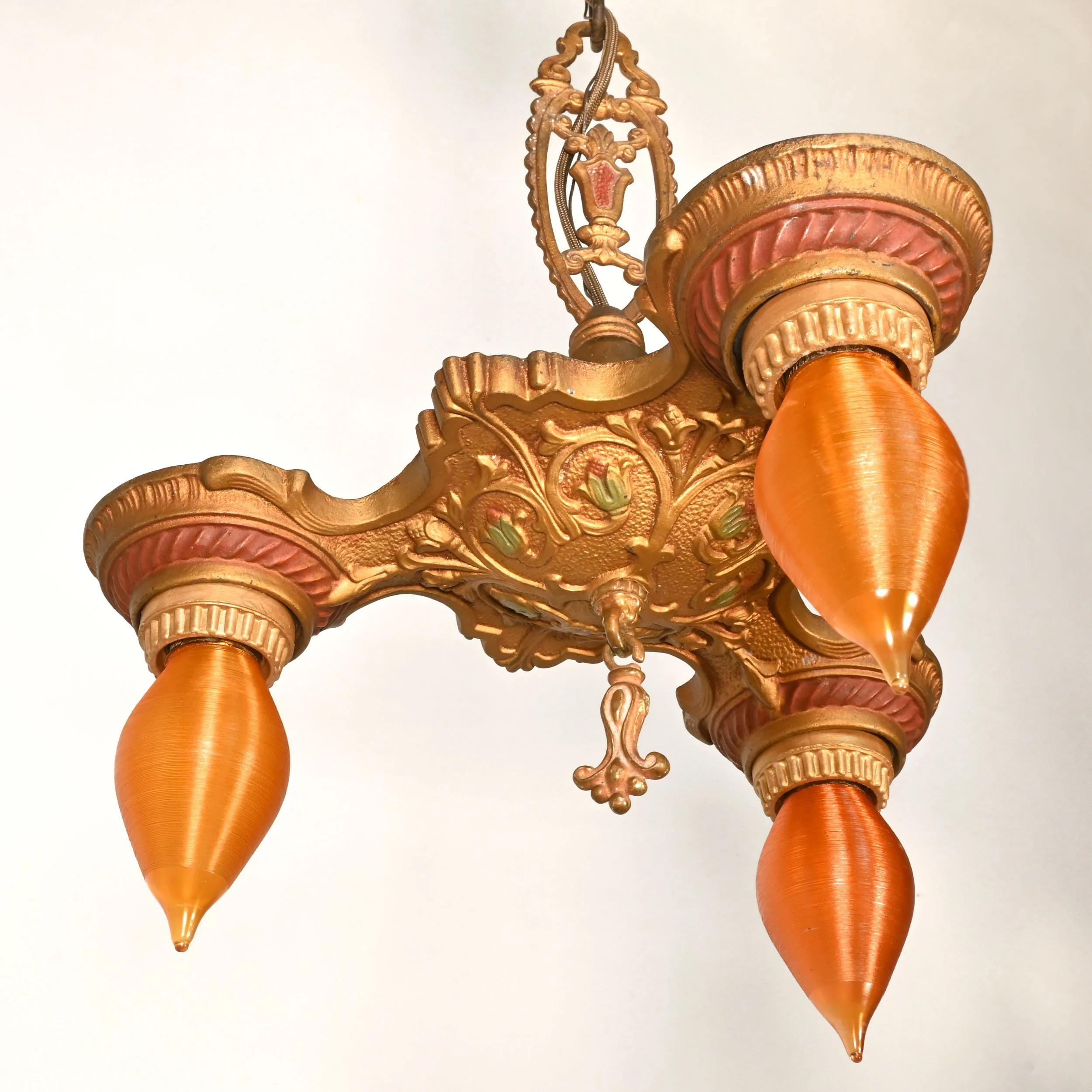 62881+gold+polychrome+three+light+bare+bulb+chandelier+3.jpg