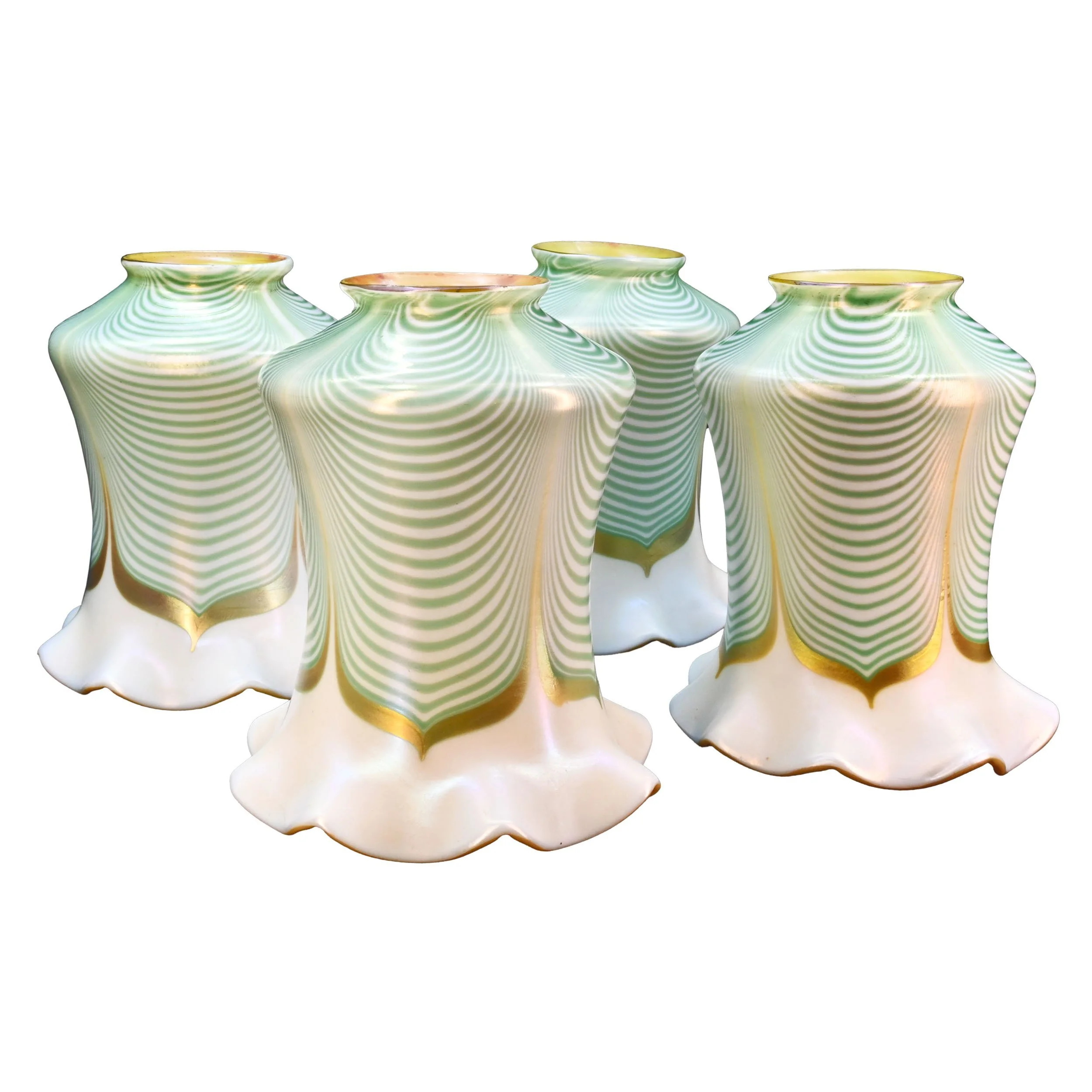 S62488+green+pulled+feather+glass+tall+skirted+shade+1.jpg