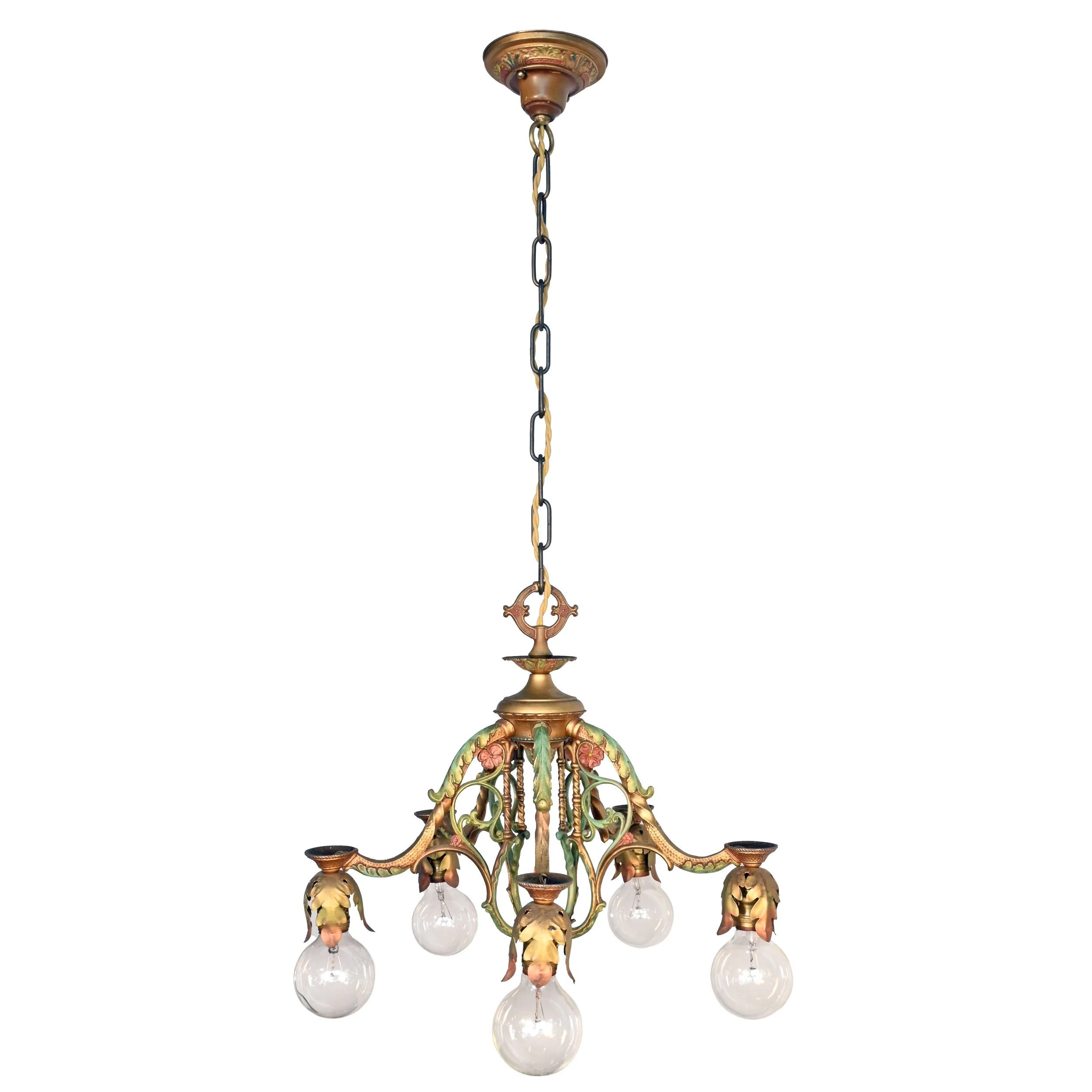 63100+cast+iron+polychrome+five+light+chandelier+2.jpg