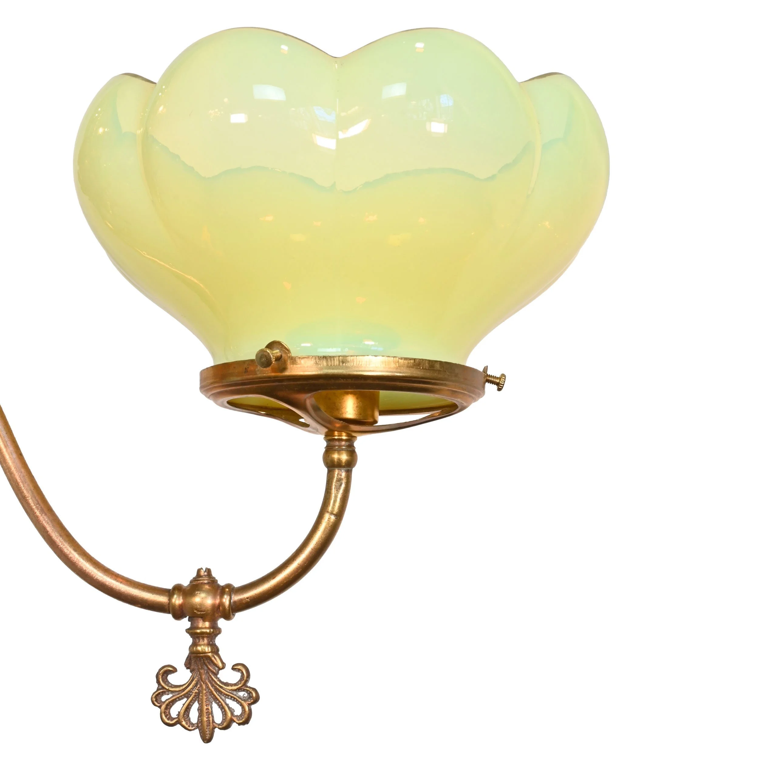 62942+leafy+brass+converted+gas+two+light+with+uranium+shades+4.jpg