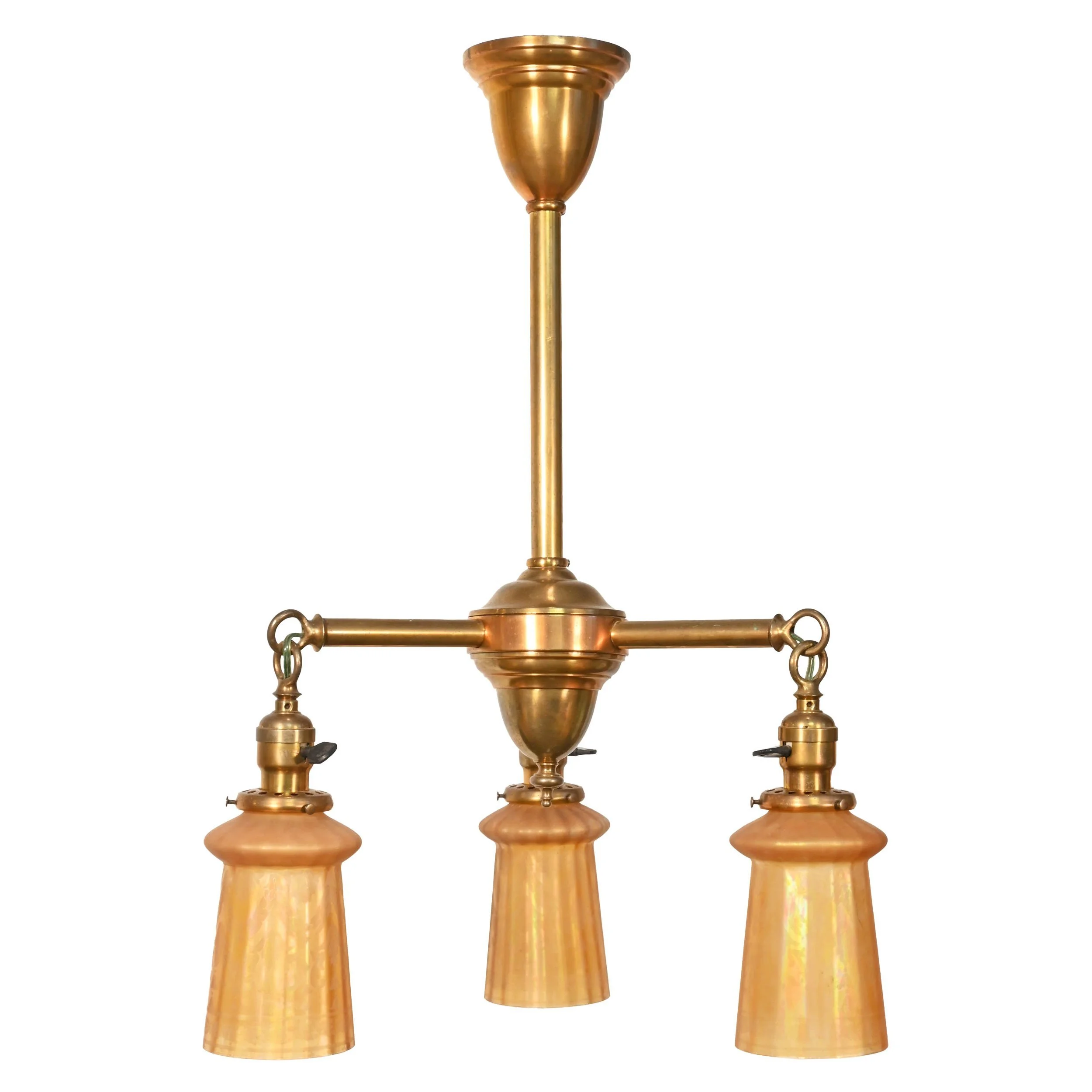 62935+antique+brass+three+arm+chandelier+with+iridescent+amber+etched+shades+2.jpg
