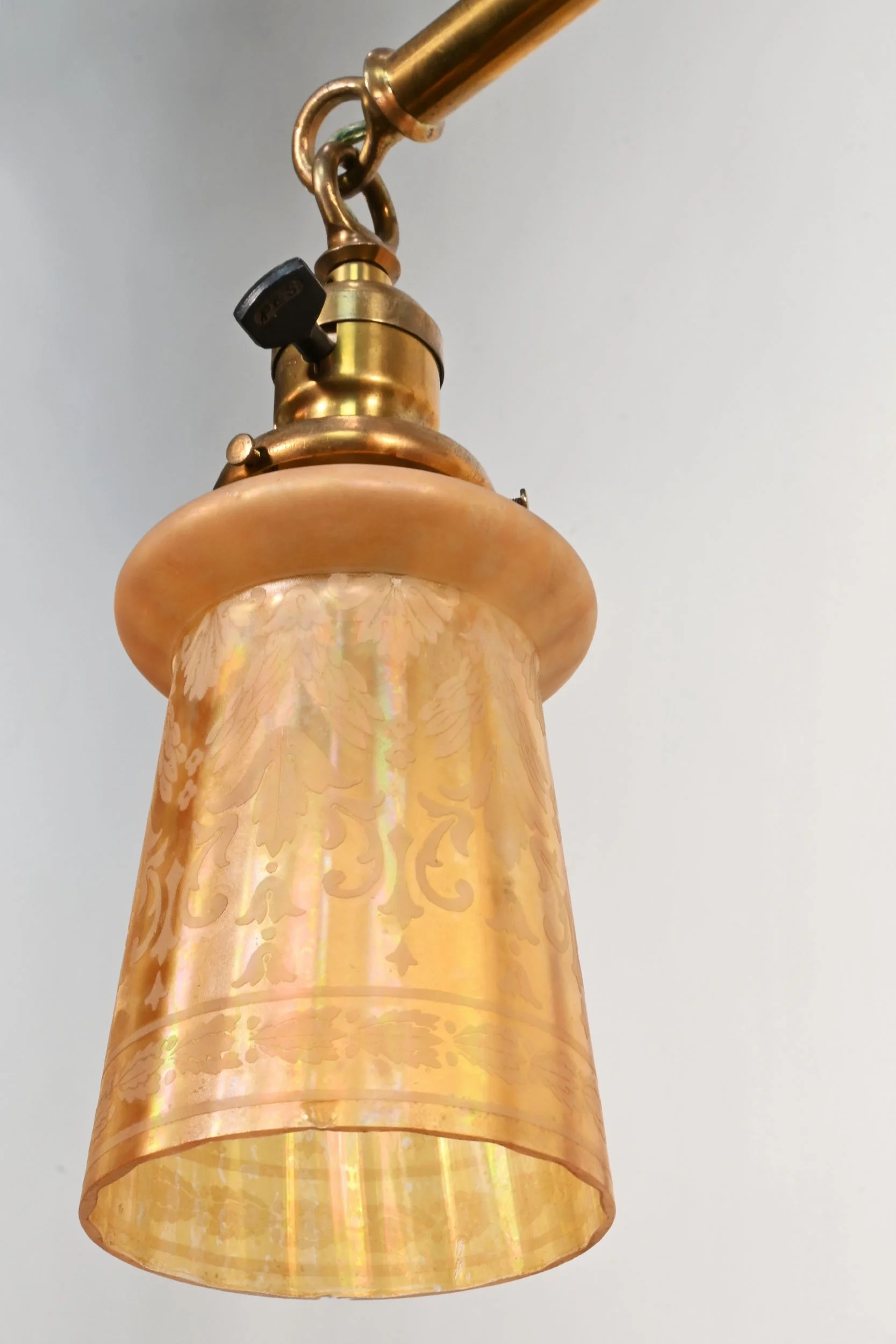 62935+antique+brass+three+arm+chandelier+with+iridescent+amber+etched+shades+4.jpg