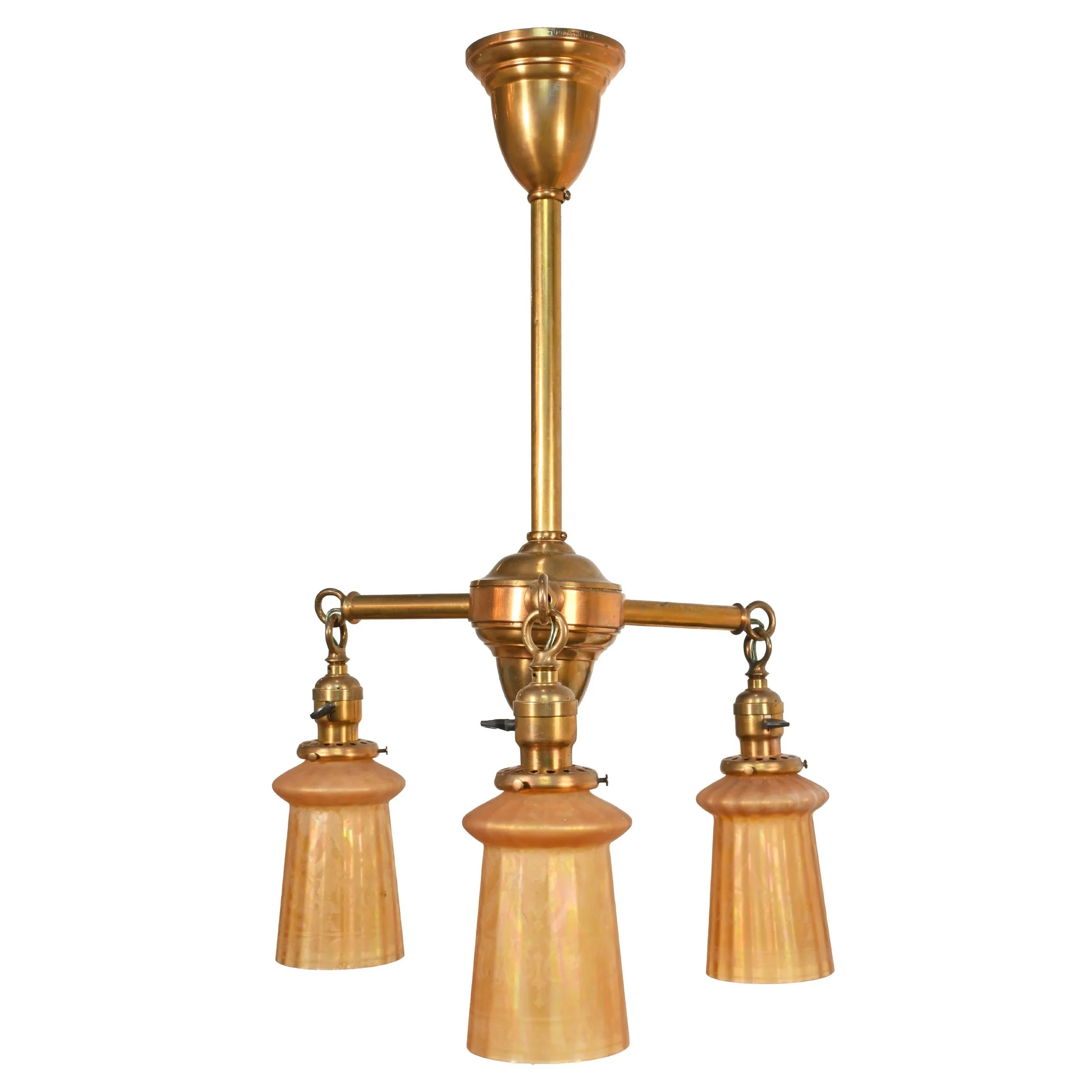 62935+antique+brass+three+arm+chandelier+with+iridescent+amber+etched+shades+3.jpg