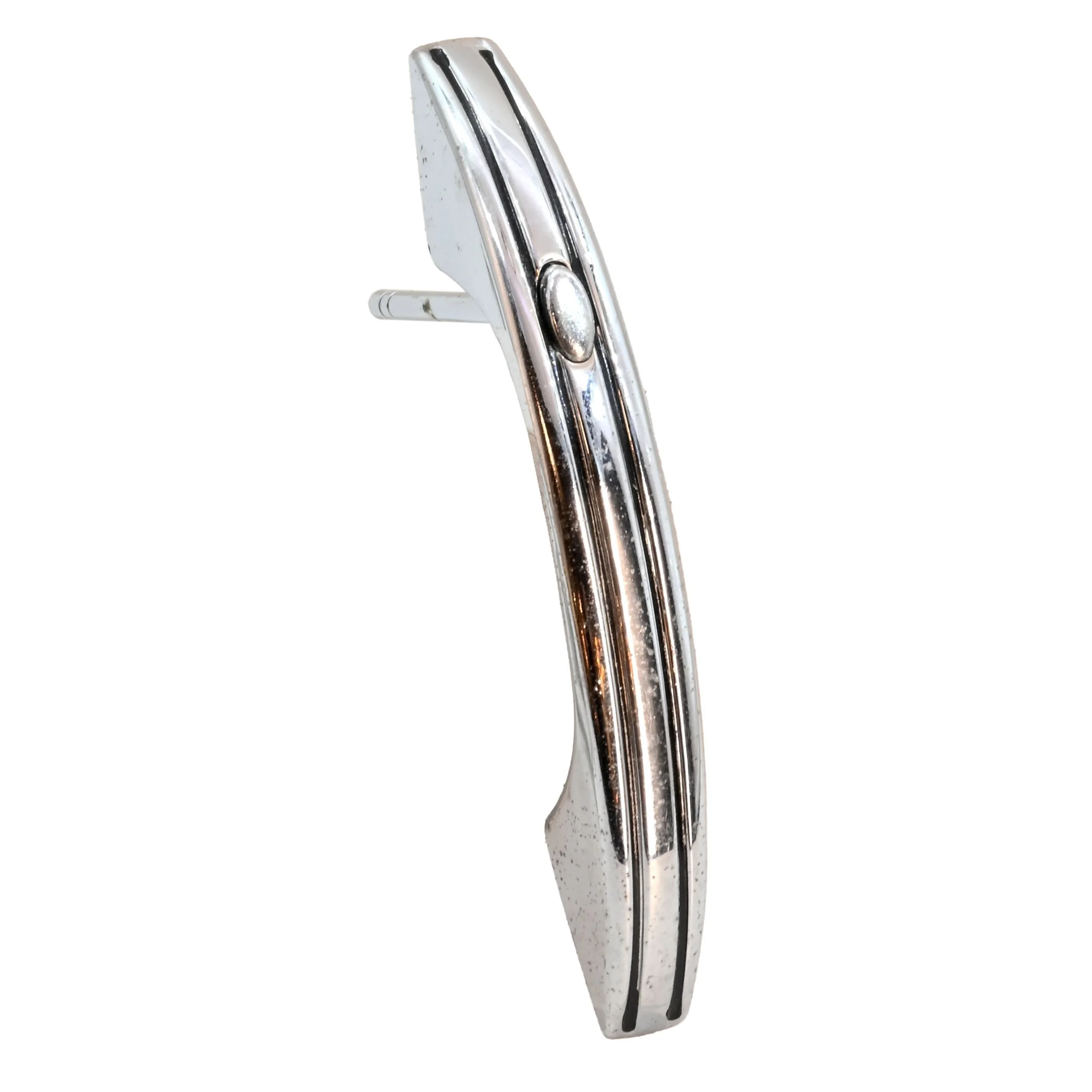 H63133+new+old+stock+chrome+cabinet+latch+pulls+with+double+black+stripe+1.jpg