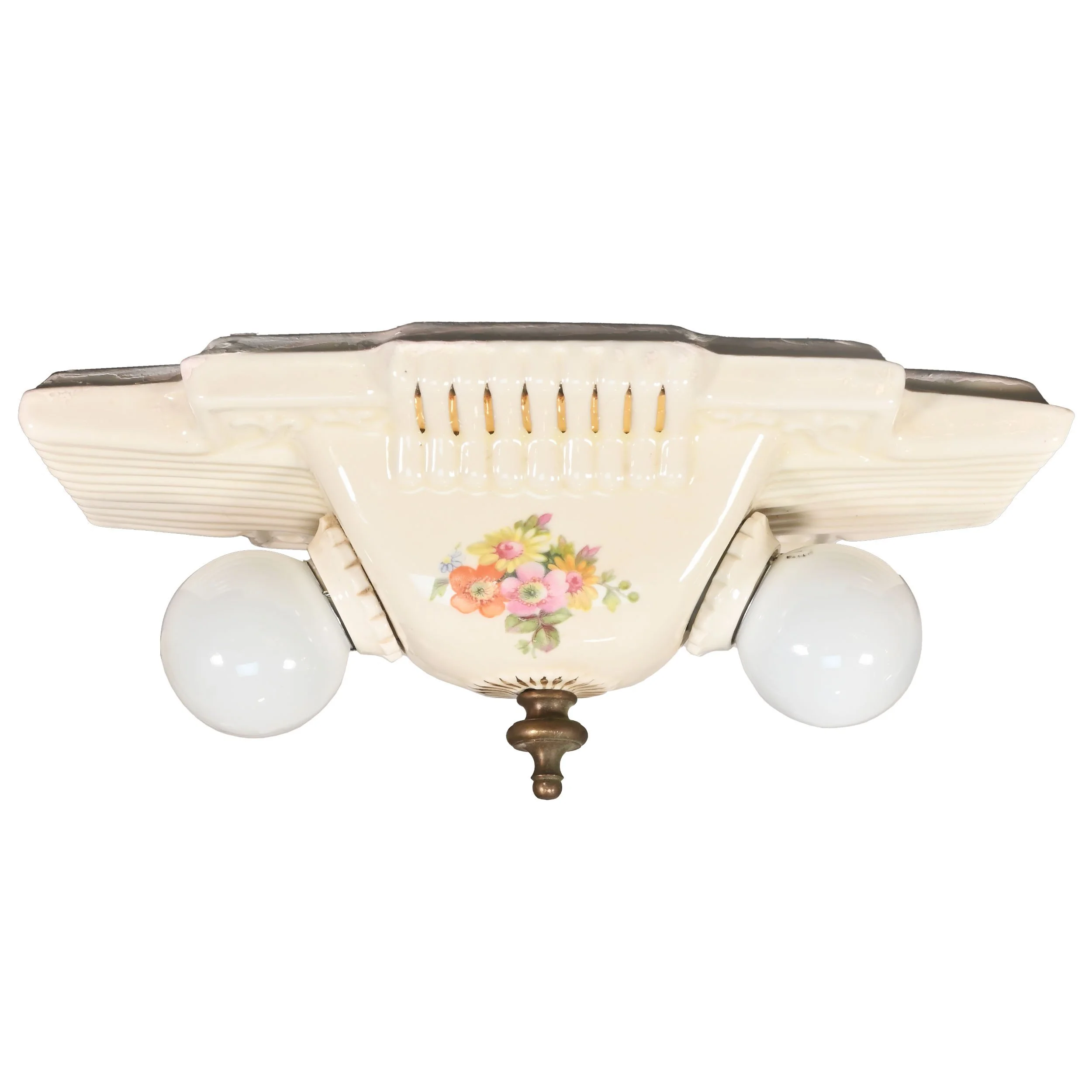 60006+two+bare+bulb+gold+detailed+porcelain+flushmounts+with+painted+flowers+1.jpg
