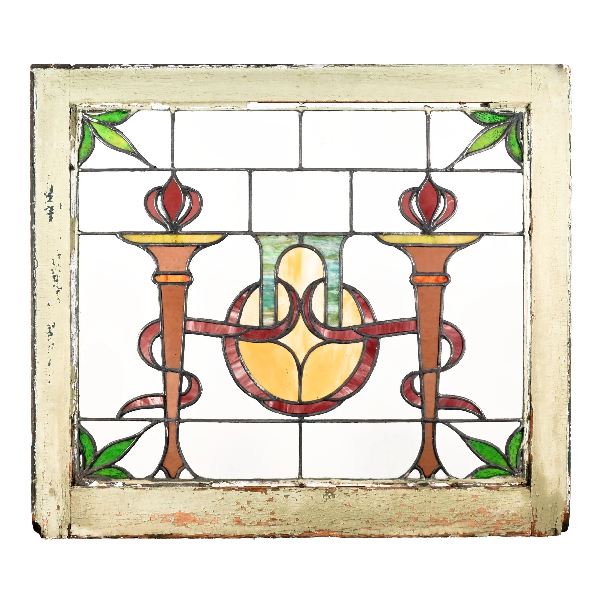 63205+art+nouveau+leaded+glass+window+with+torches+2.jpg