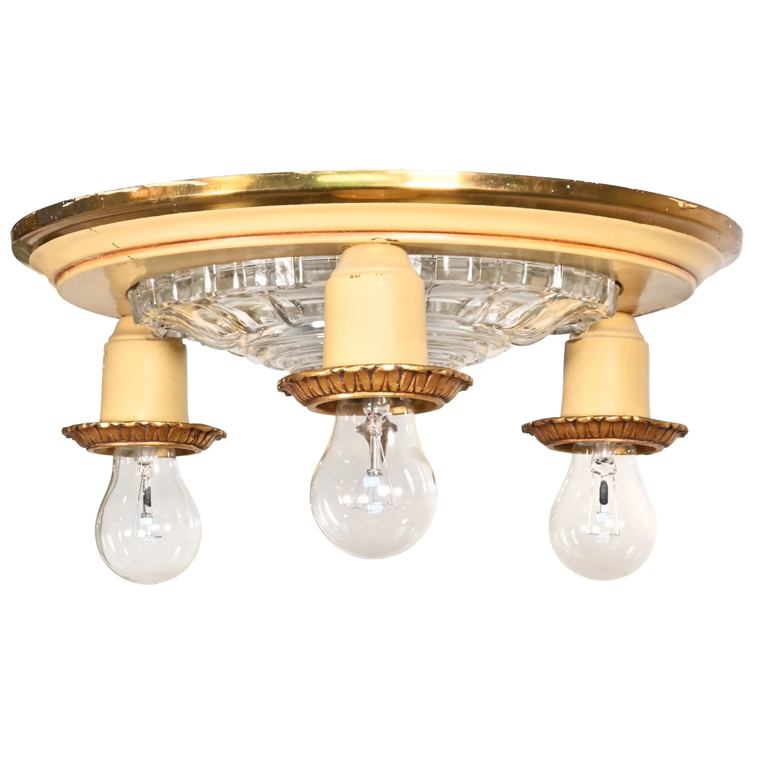 24044+cream+painted+brass+and+glass+three+bulb+flushmount+3.jpg