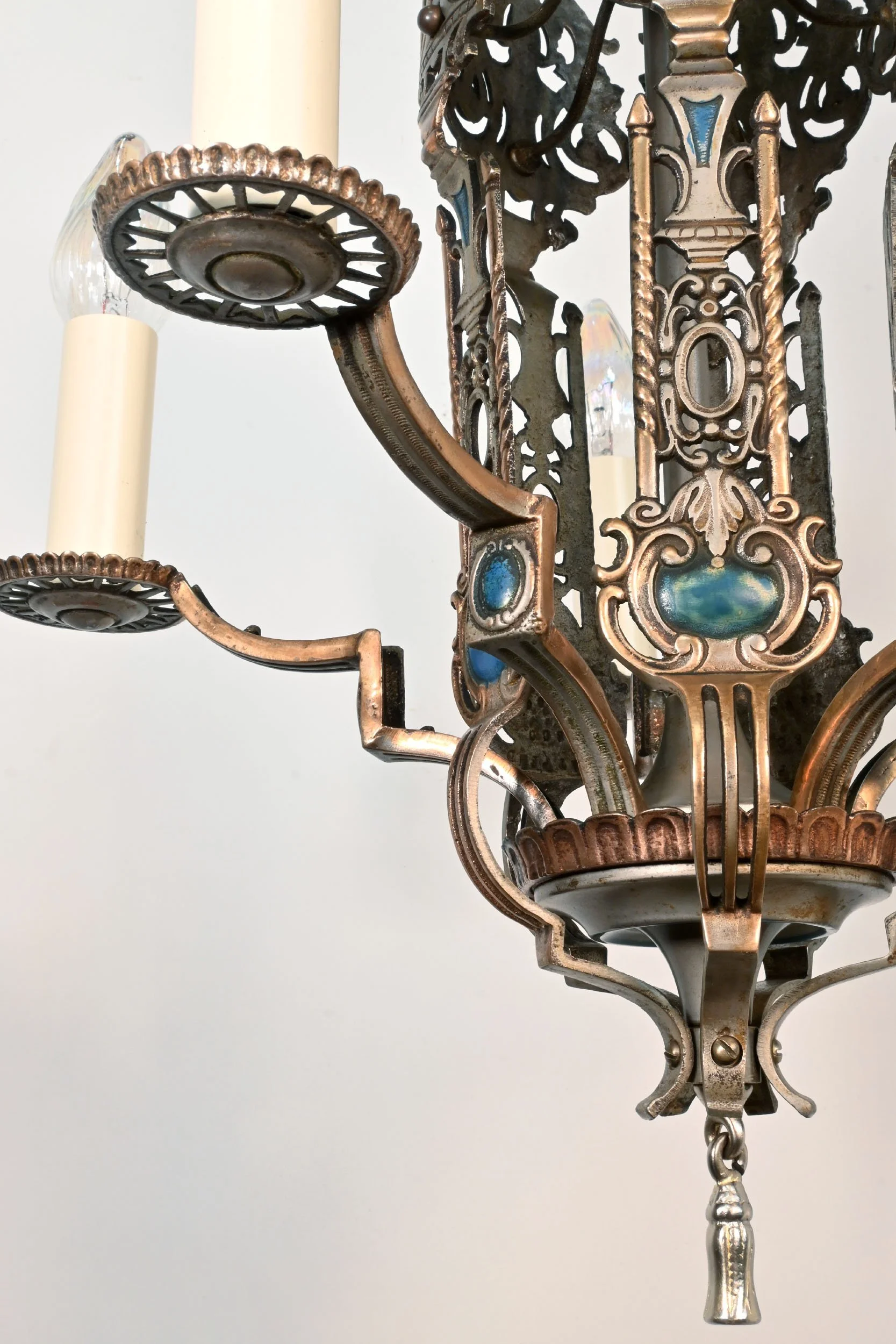 24026+silver+plated+five+candle+chandelier+with+dolphins+and+blue+details+4.jpg