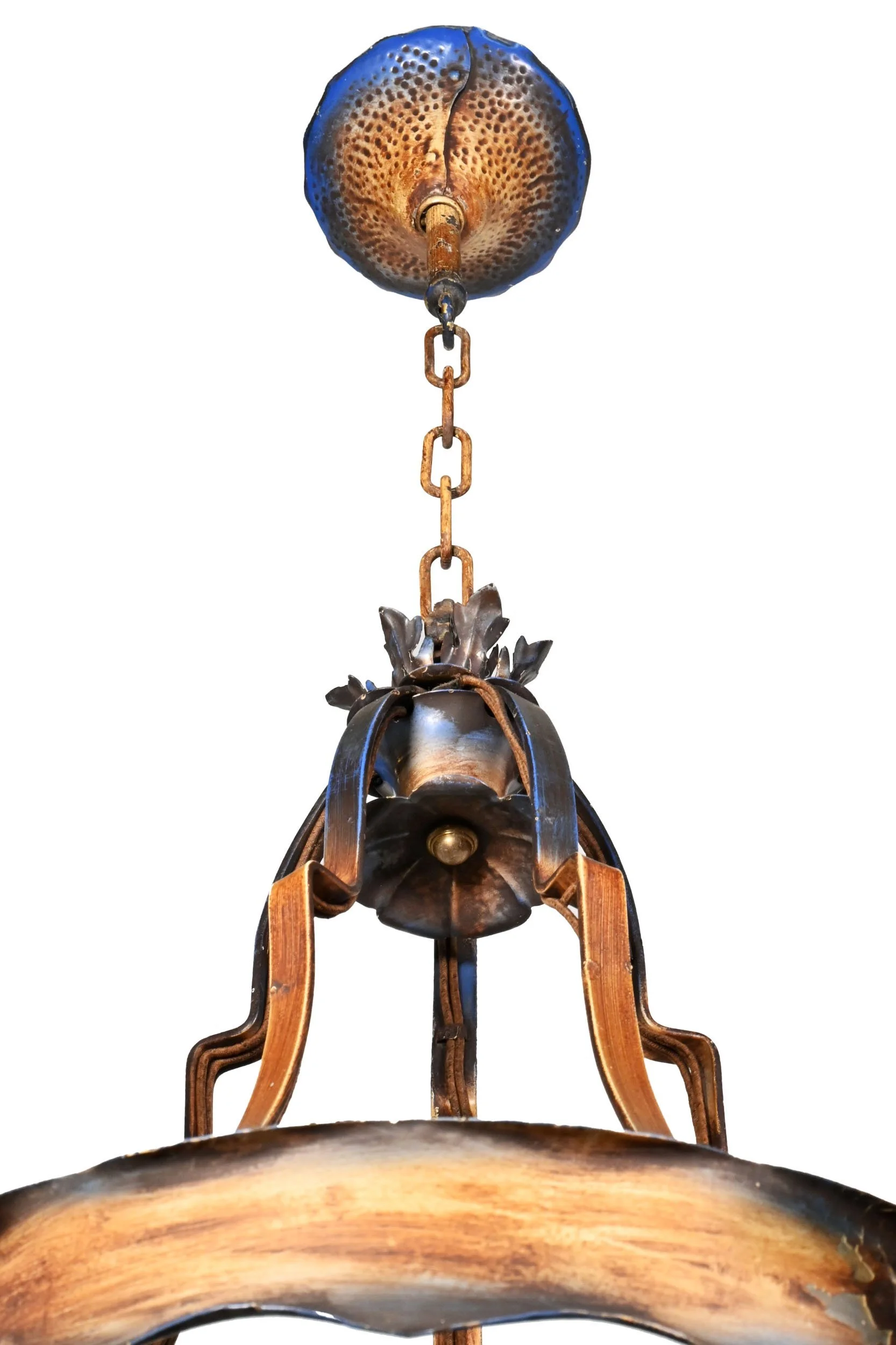 63179+blue+polychrome+five+candle+chandelier+with+amber+drops+3.jpg