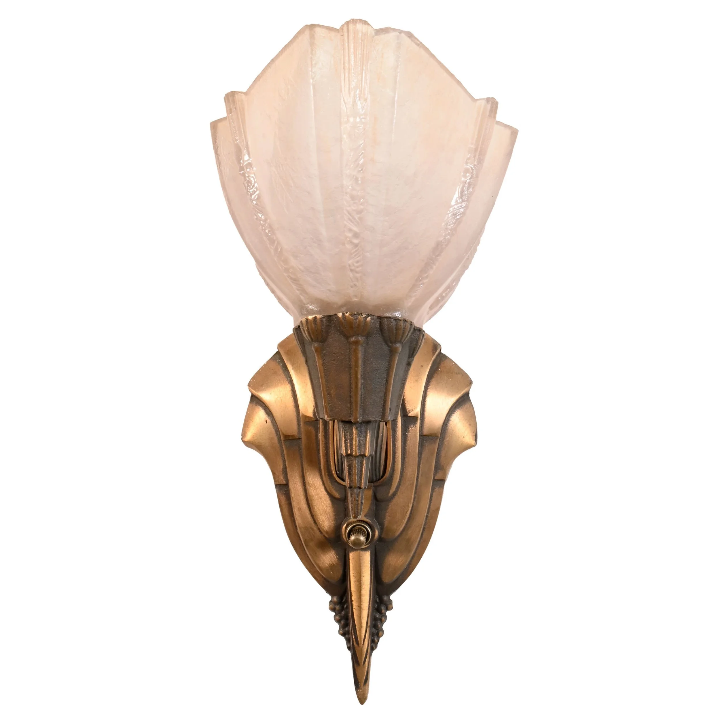 27080+midwest+manufacturing+bronze+art+deco+slip+shade+sconce+1.jpg