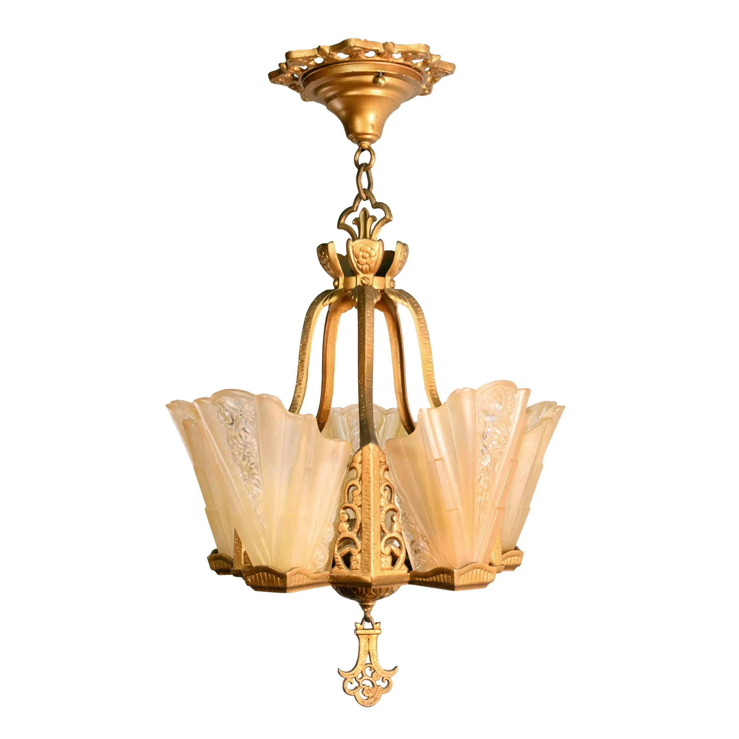 62815+gold+painted+five+slipper+shade+chandelier+with+flower+motif+2.jpg