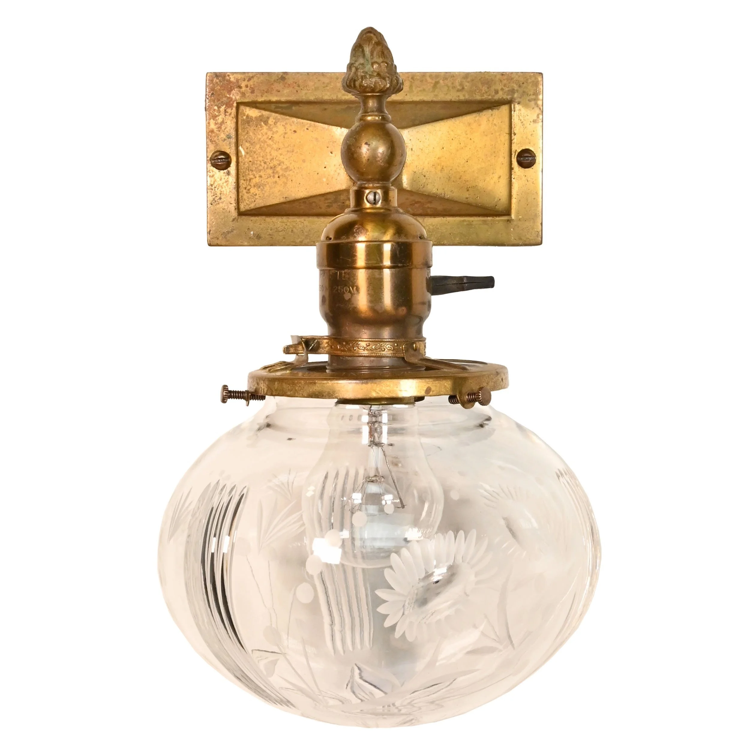 62964+pair+of+brass+rectangle+back+sconces+with+clear+cut+globe+4.jpg