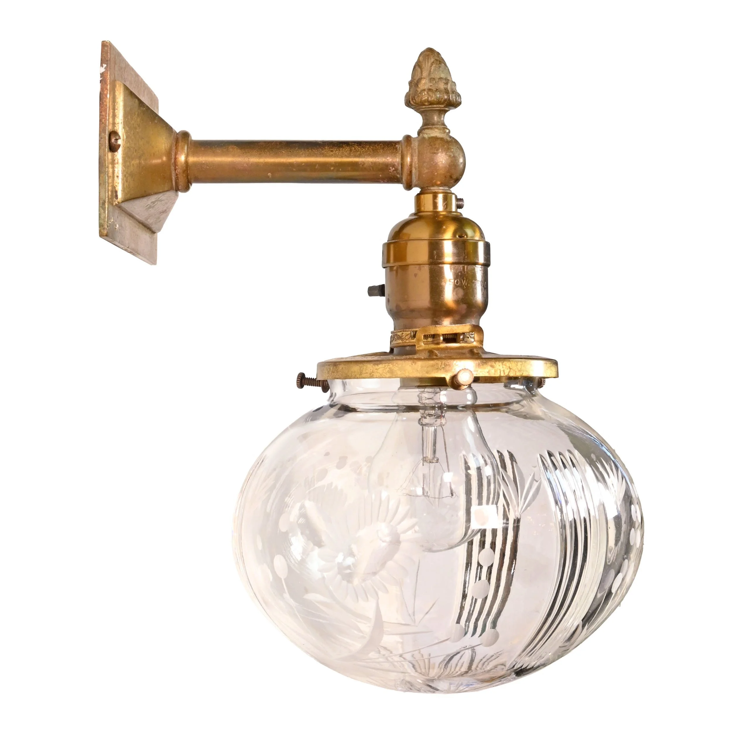 62964+pair+of+brass+rectangle+back+sconces+with+clear+cut+globe+2.jpg