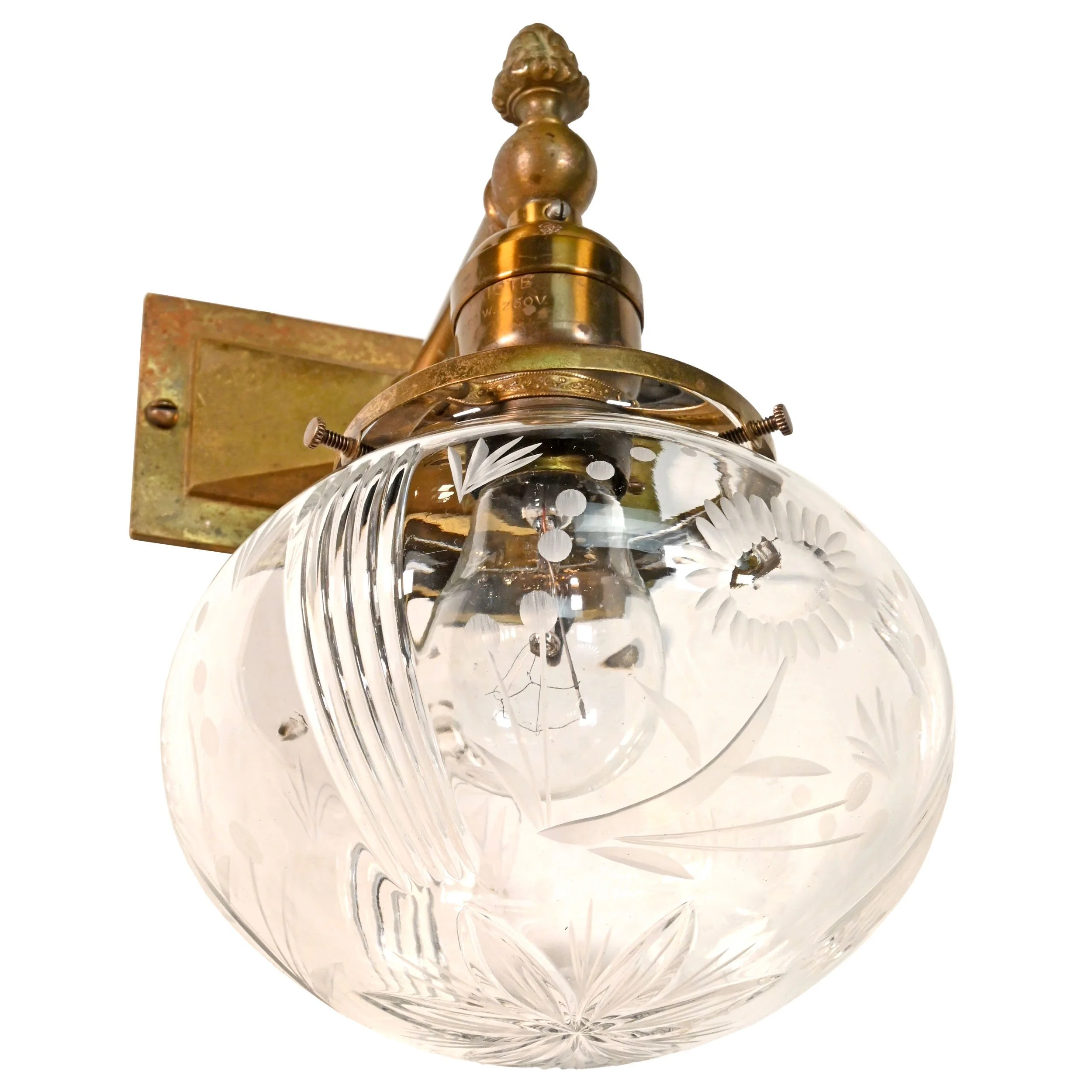 62964+pair+of+brass+rectangle+back+sconces+with+clear+cut+globe+1.jpg