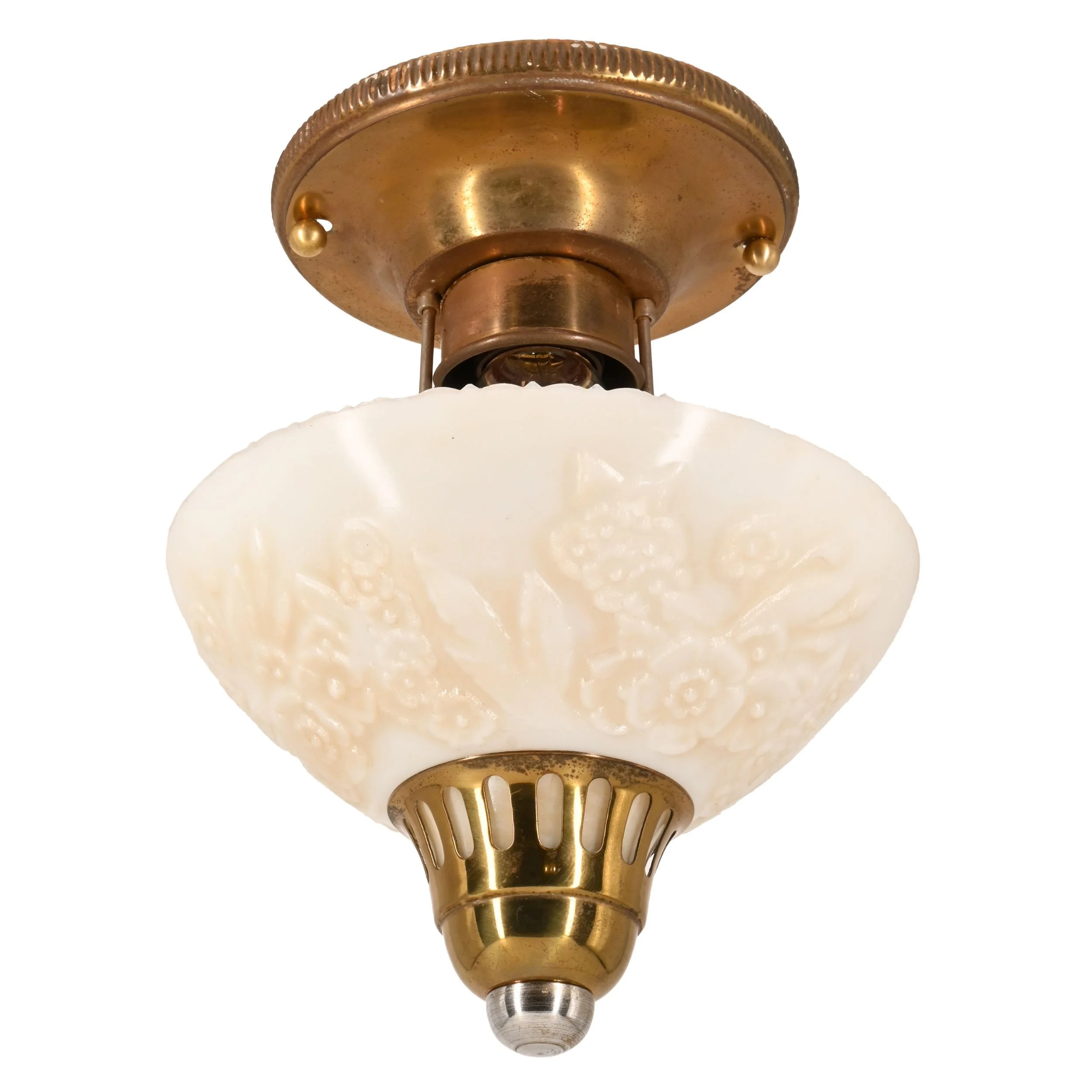 24067+brass+and+chrome+flushmount+with+floral+molded+shade+2.jpg